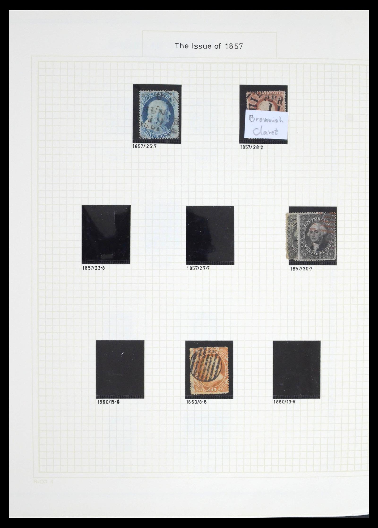 39530 0009 - Stamp collection 39530 USA 1847-1984.