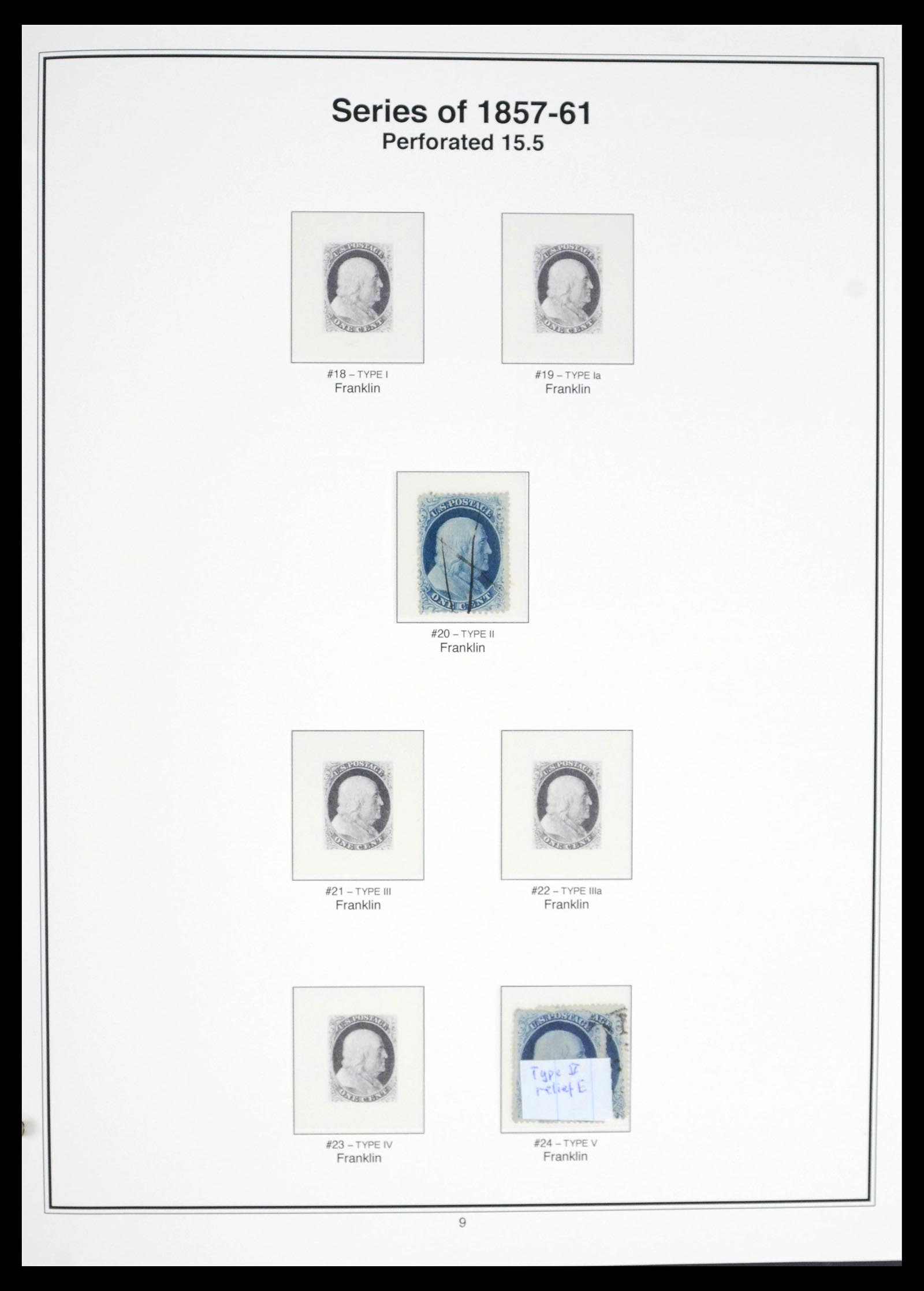 39530 0010 - Stamp collection 39530 USA 1847-1984.