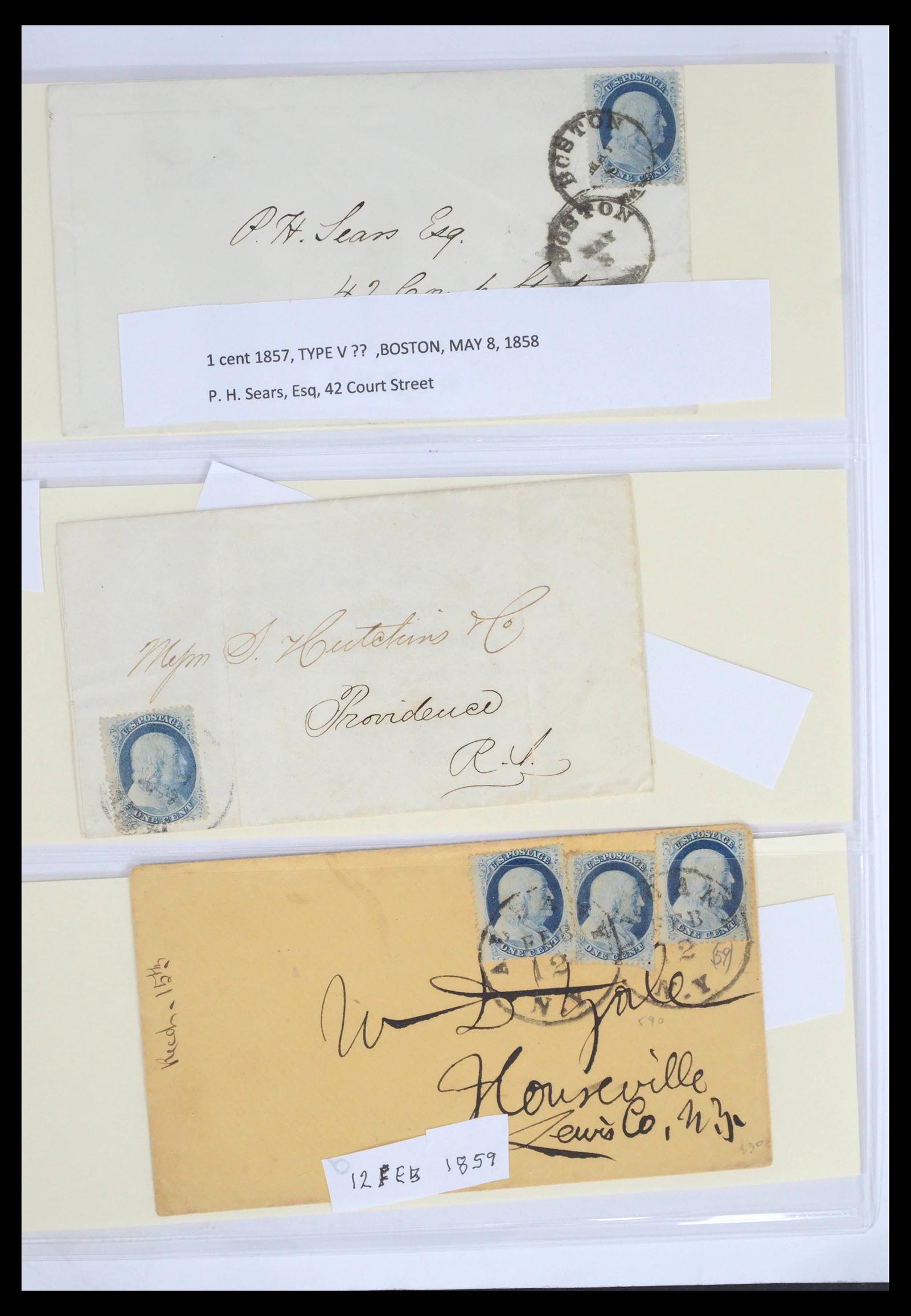 39530 0016 - Stamp collection 39530 USA 1847-1984.