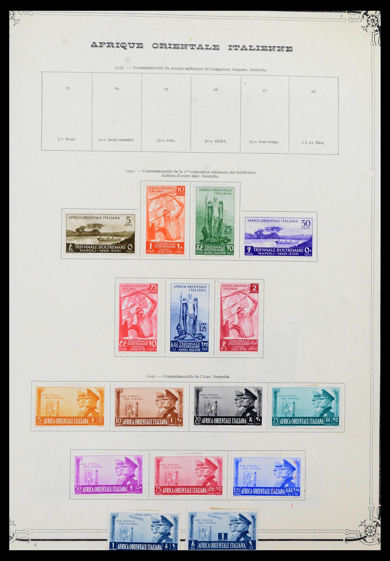 39535 0004 - Postzegelverzameling 39535 Italiaanse koloniën 1893-1941.