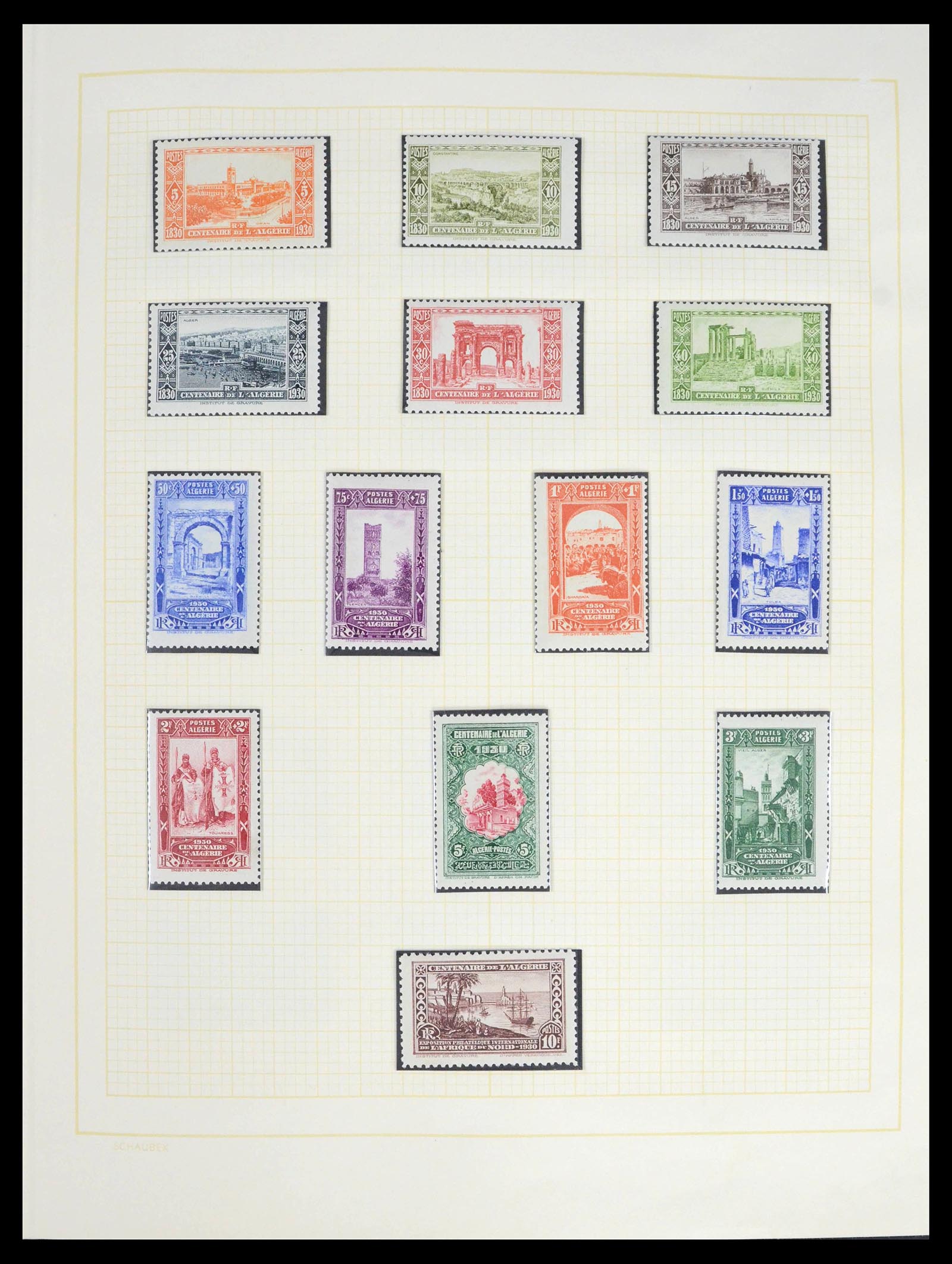 39536 0005 - Postzegelverzameling 39536 Algerije 1924-1978.