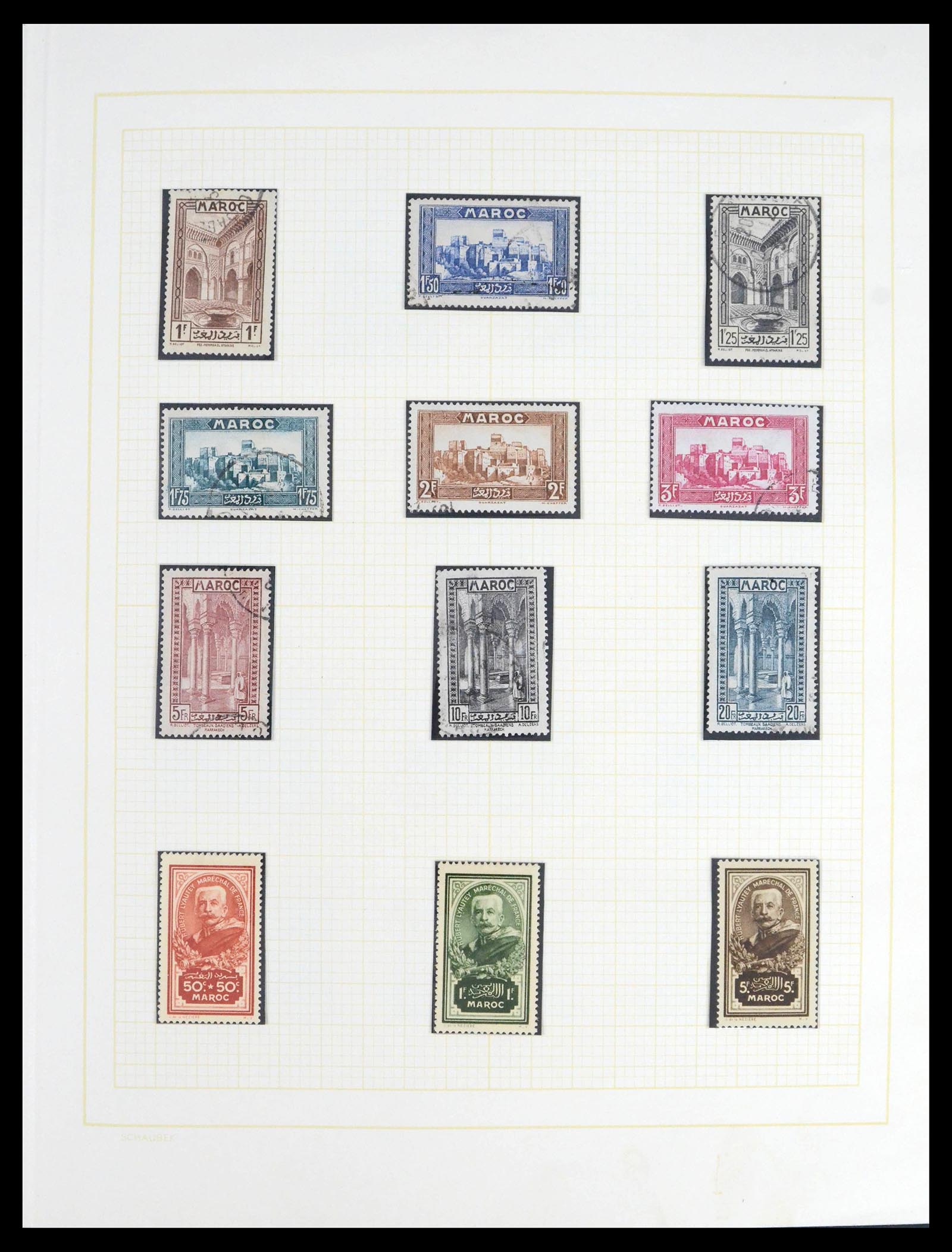 39537 0008 - Stamp collection 39537 French Morocco 1911-1976.