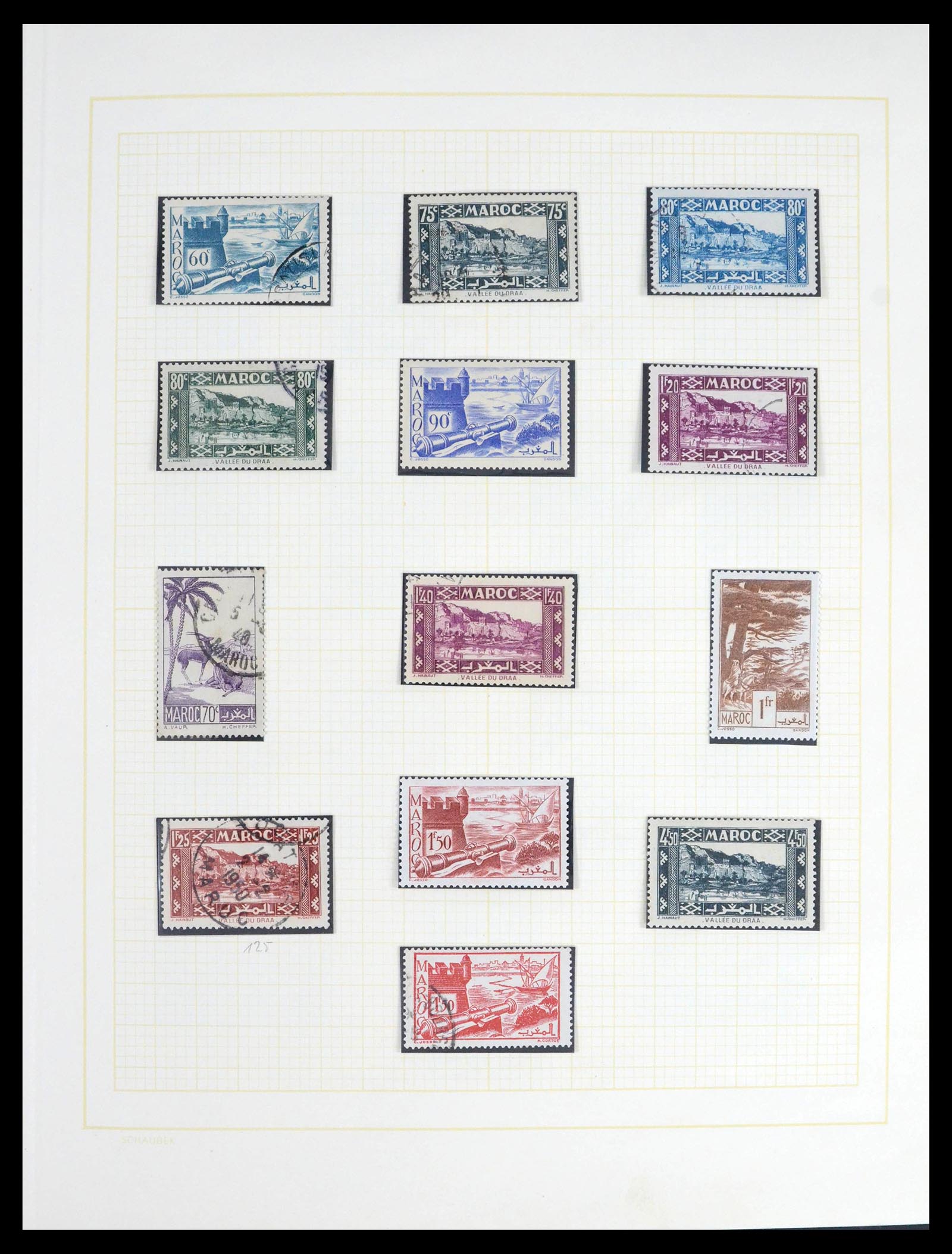 39537 0010 - Stamp collection 39537 French Morocco 1911-1976.
