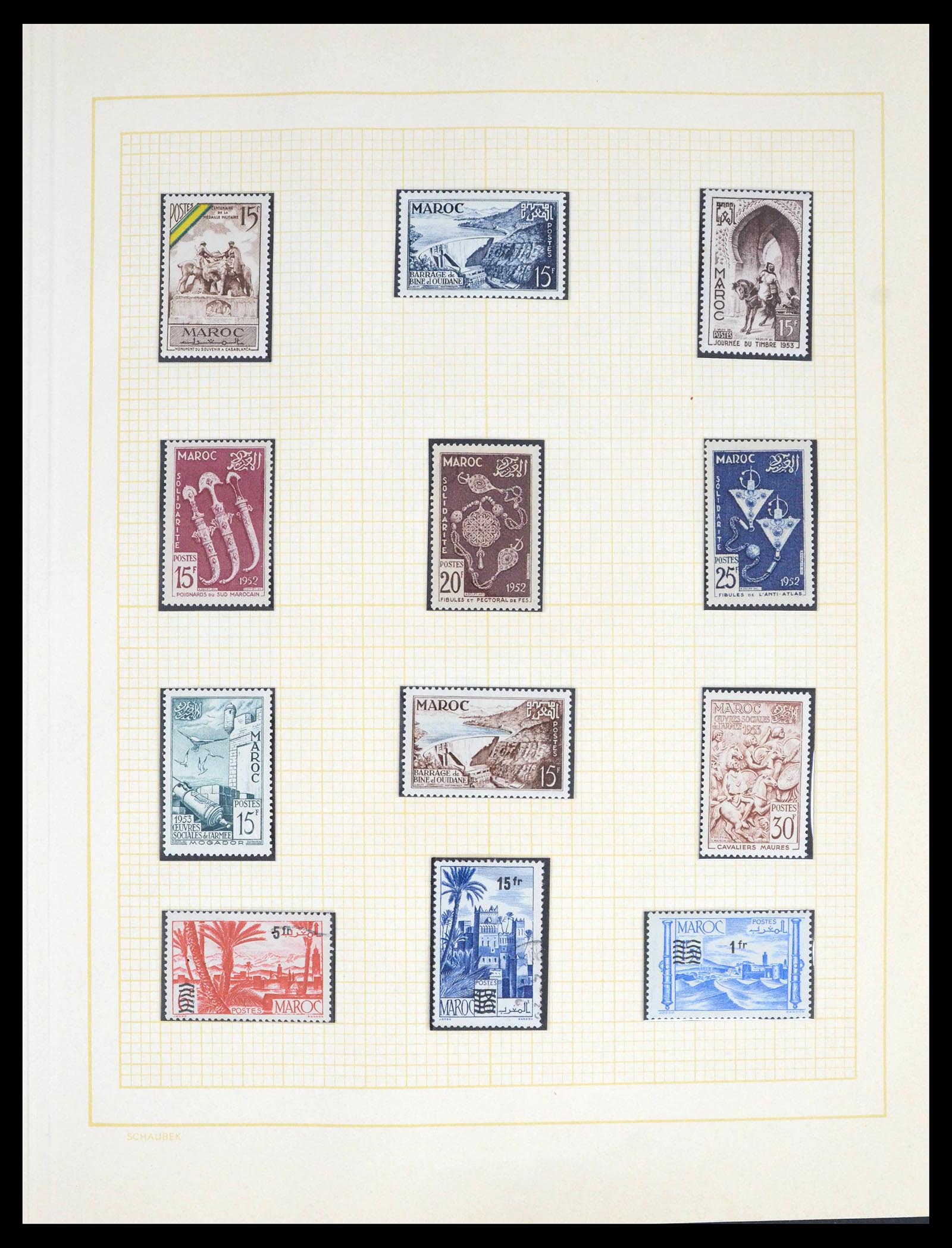 39537 0020 - Stamp collection 39537 French Morocco 1911-1976.