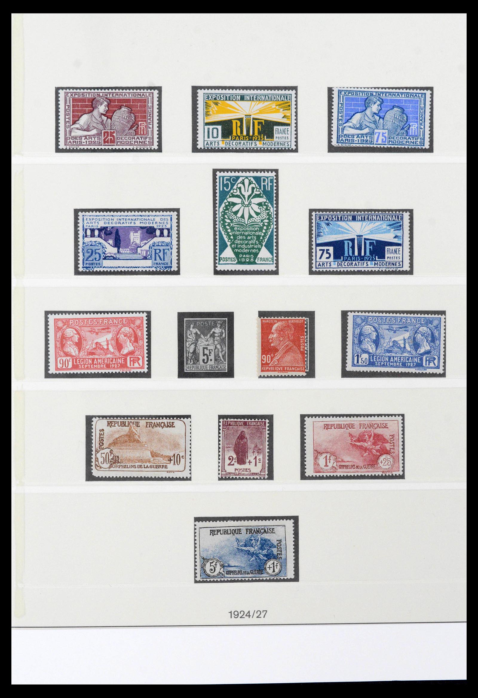 39538 0011 - Postzegelverzameling 39538 Frankrijk 1849-1964.