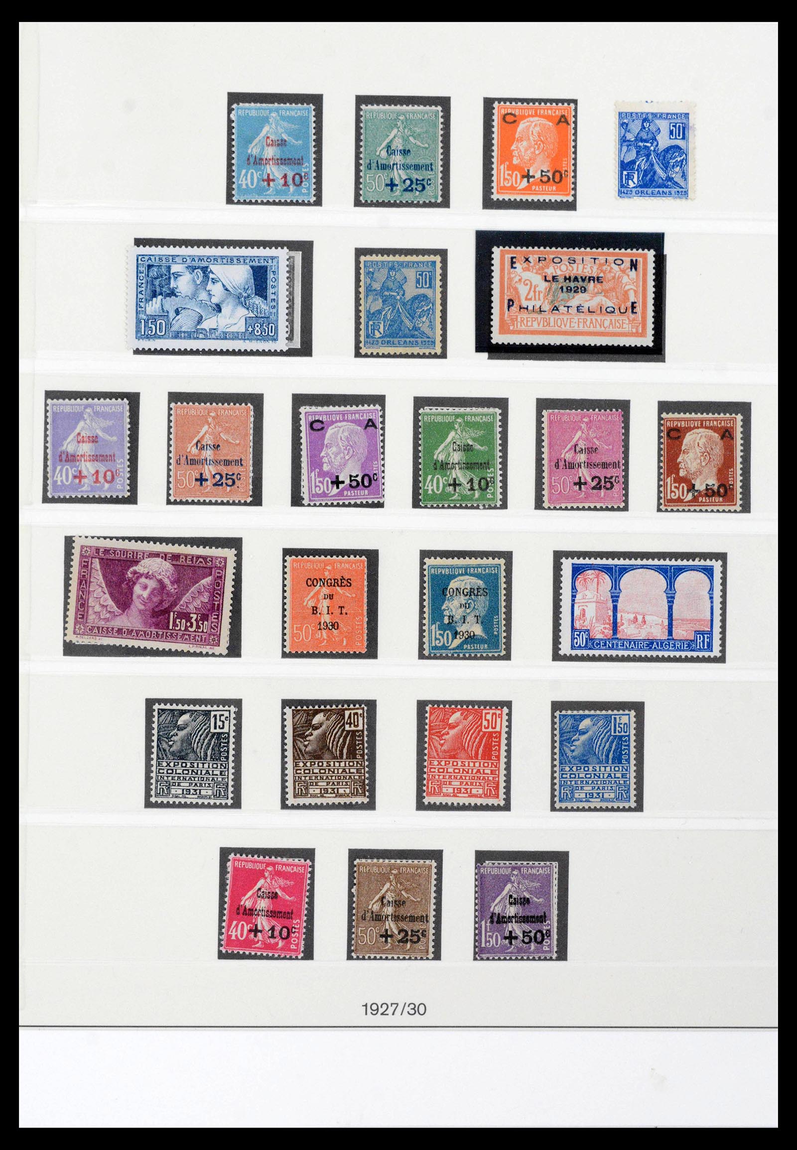 39538 0016 - Postzegelverzameling 39538 Frankrijk 1849-1964.