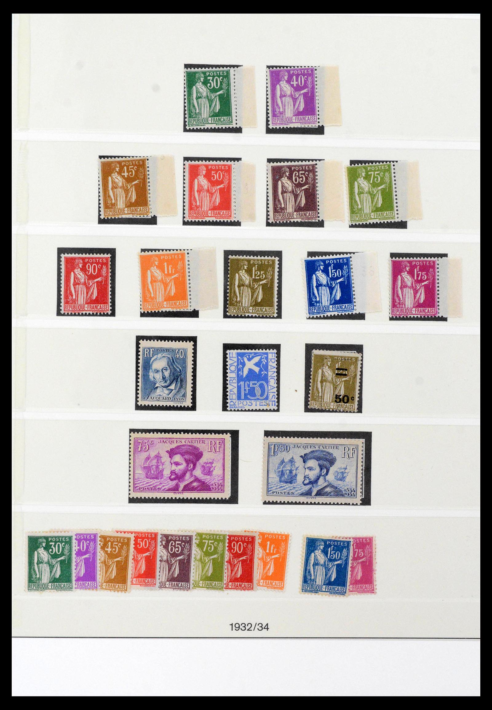 39538 0019 - Postzegelverzameling 39538 Frankrijk 1849-1964.
