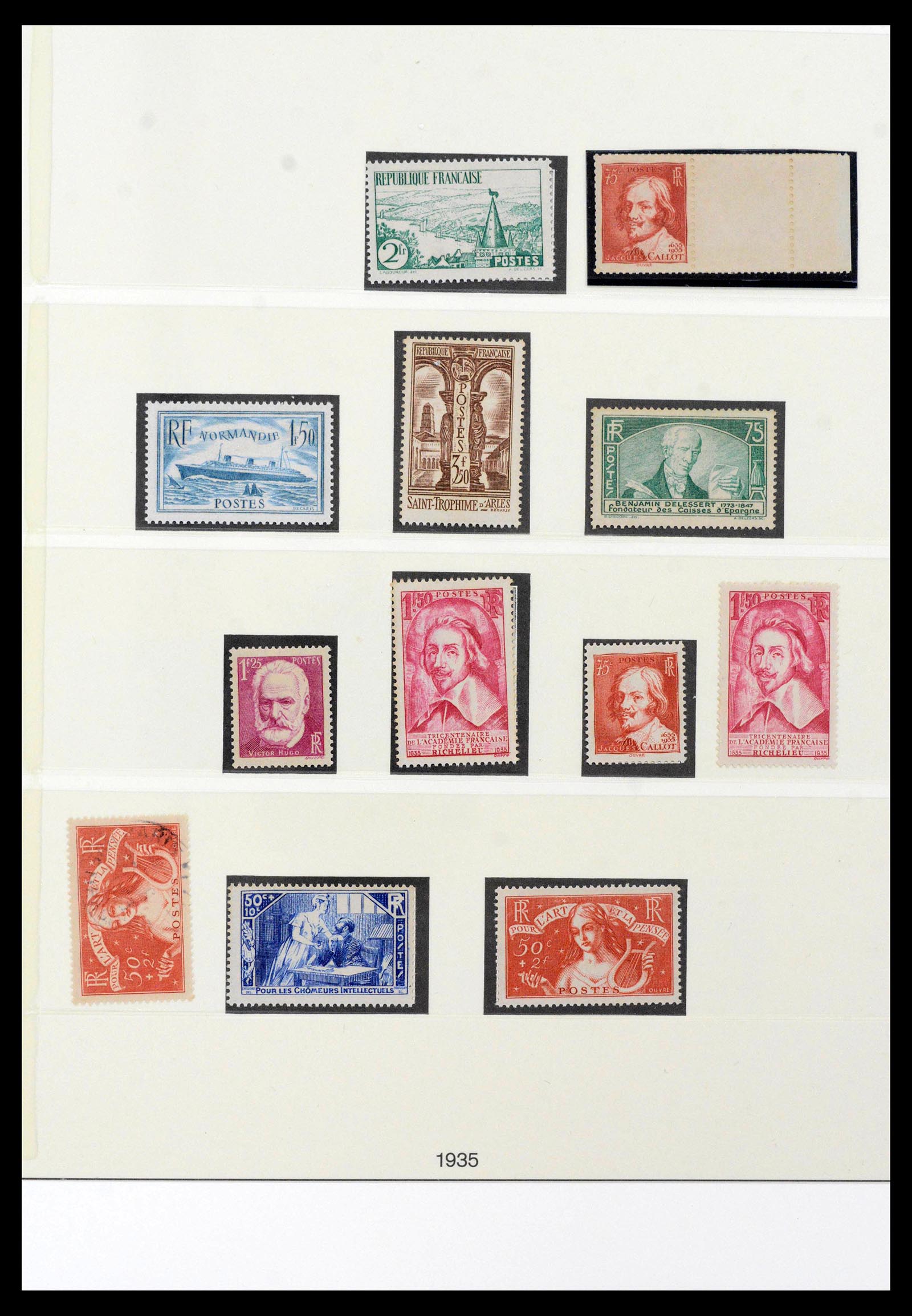 39538 0020 - Postzegelverzameling 39538 Frankrijk 1849-1964.