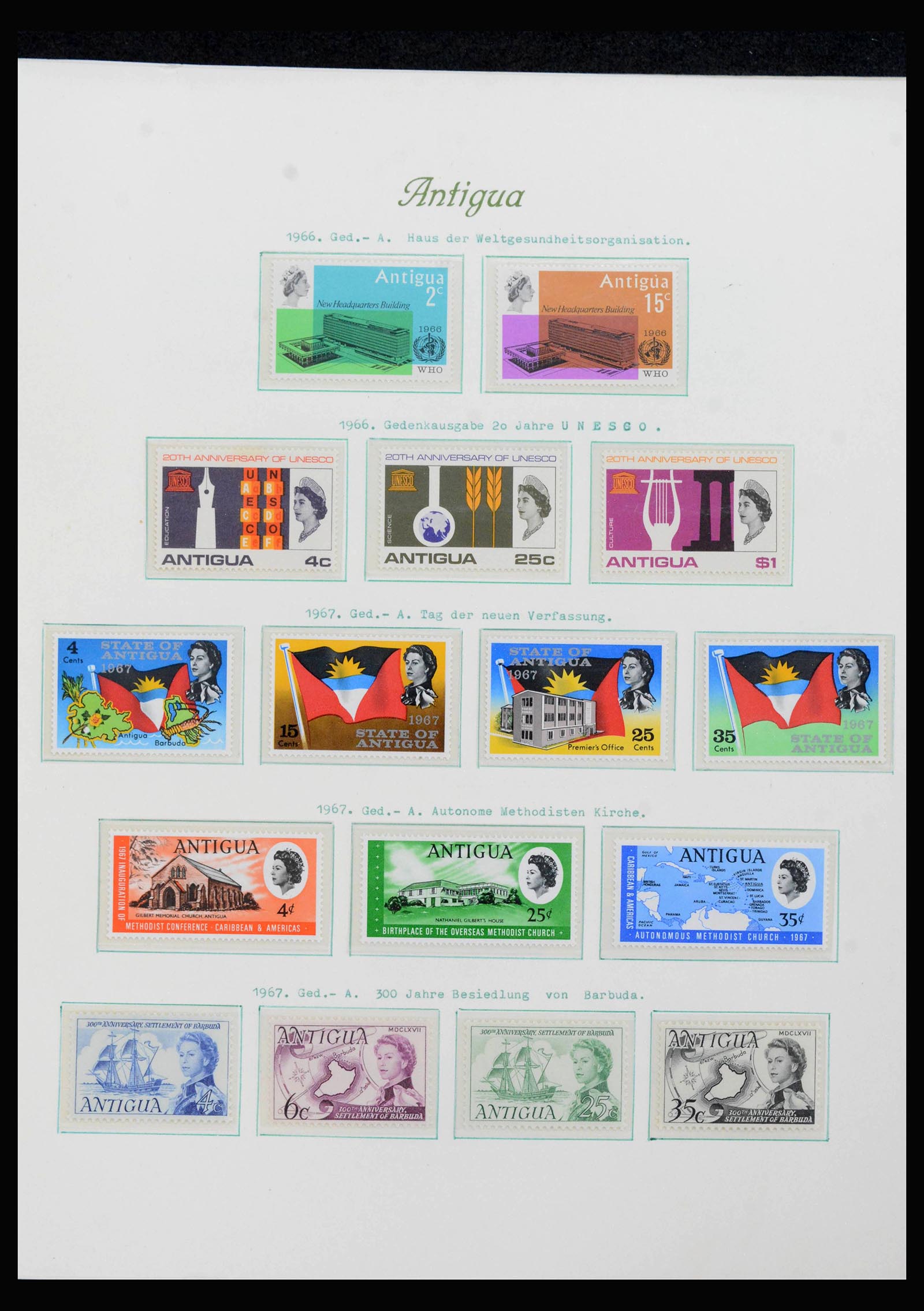 39546 0007 - Postzegelverzameling 39546 Engelse koloniën in Caribisch gebied 1937-
