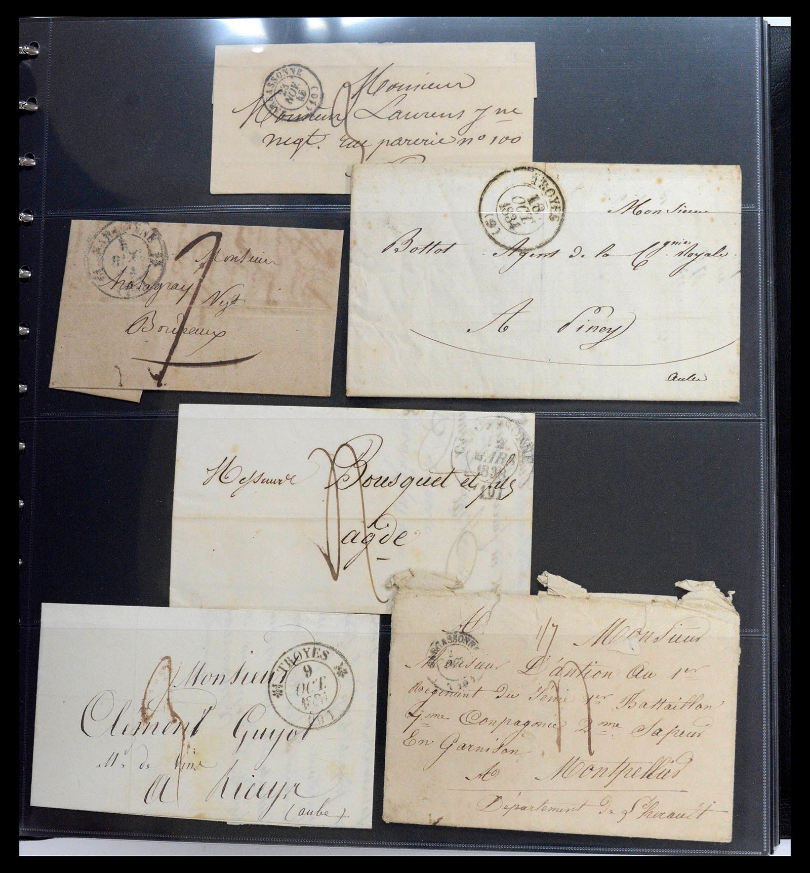 39547 0003 - Postzegelverzameling 39547 Wereld brieven 1789-1960