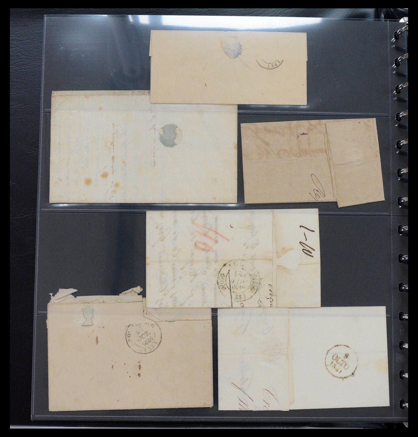 39547 0004 - Postzegelverzameling 39547 Wereld brieven 1789-1960