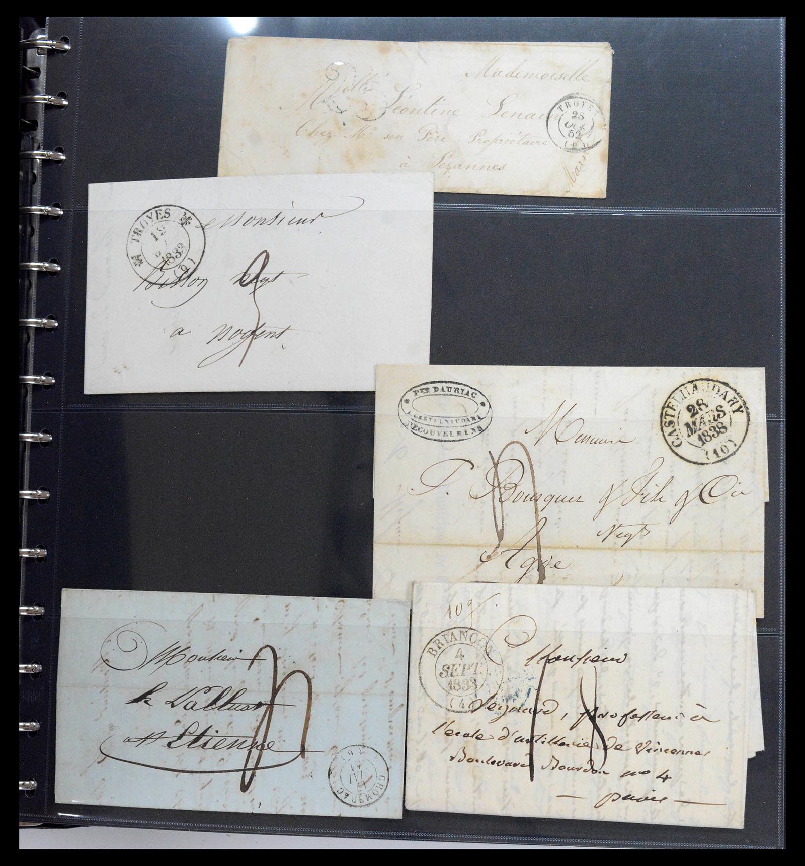 39547 0005 - Postzegelverzameling 39547 Wereld brieven 1789-1960