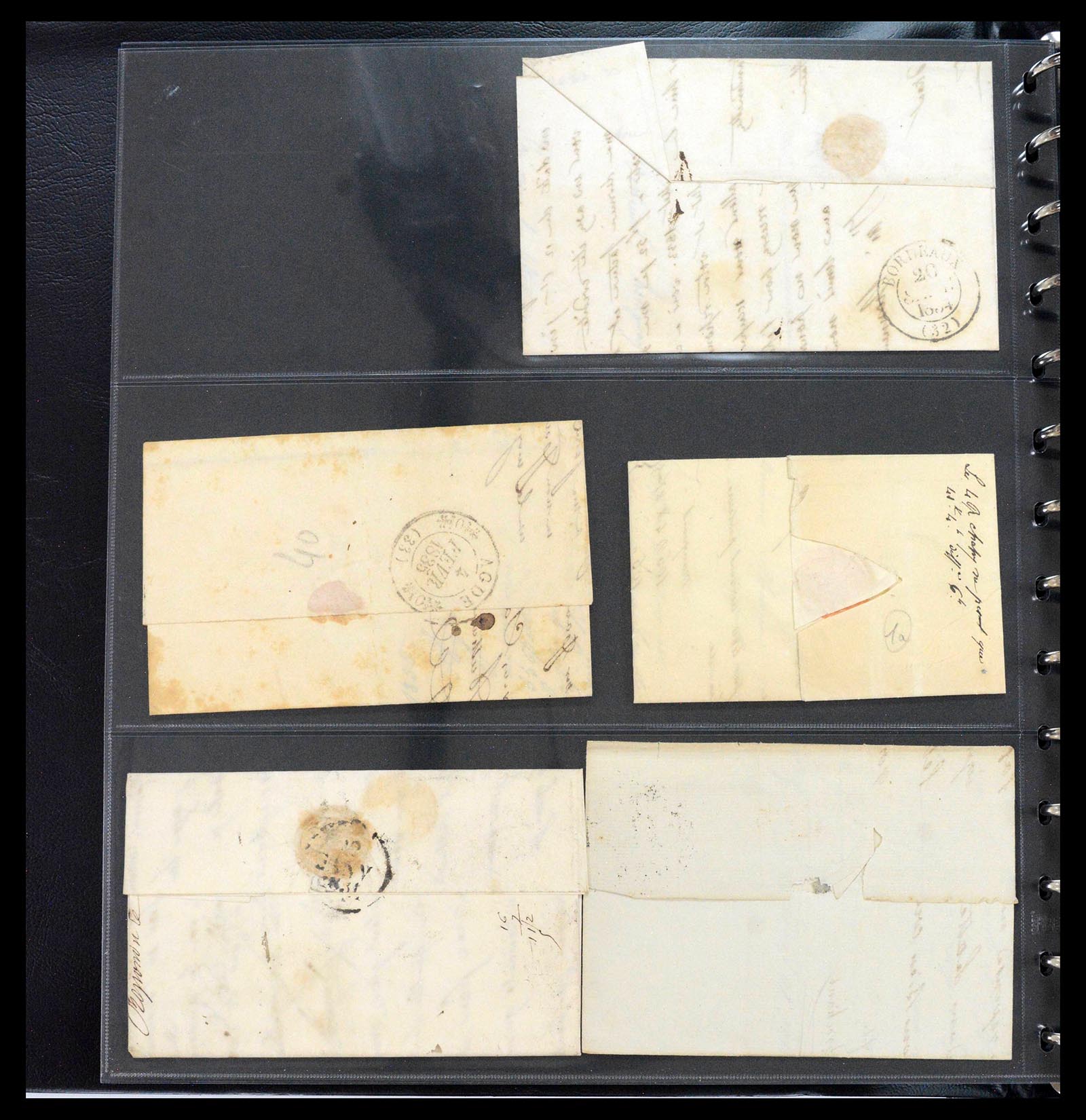39547 0008 - Postzegelverzameling 39547 Wereld brieven 1789-1960