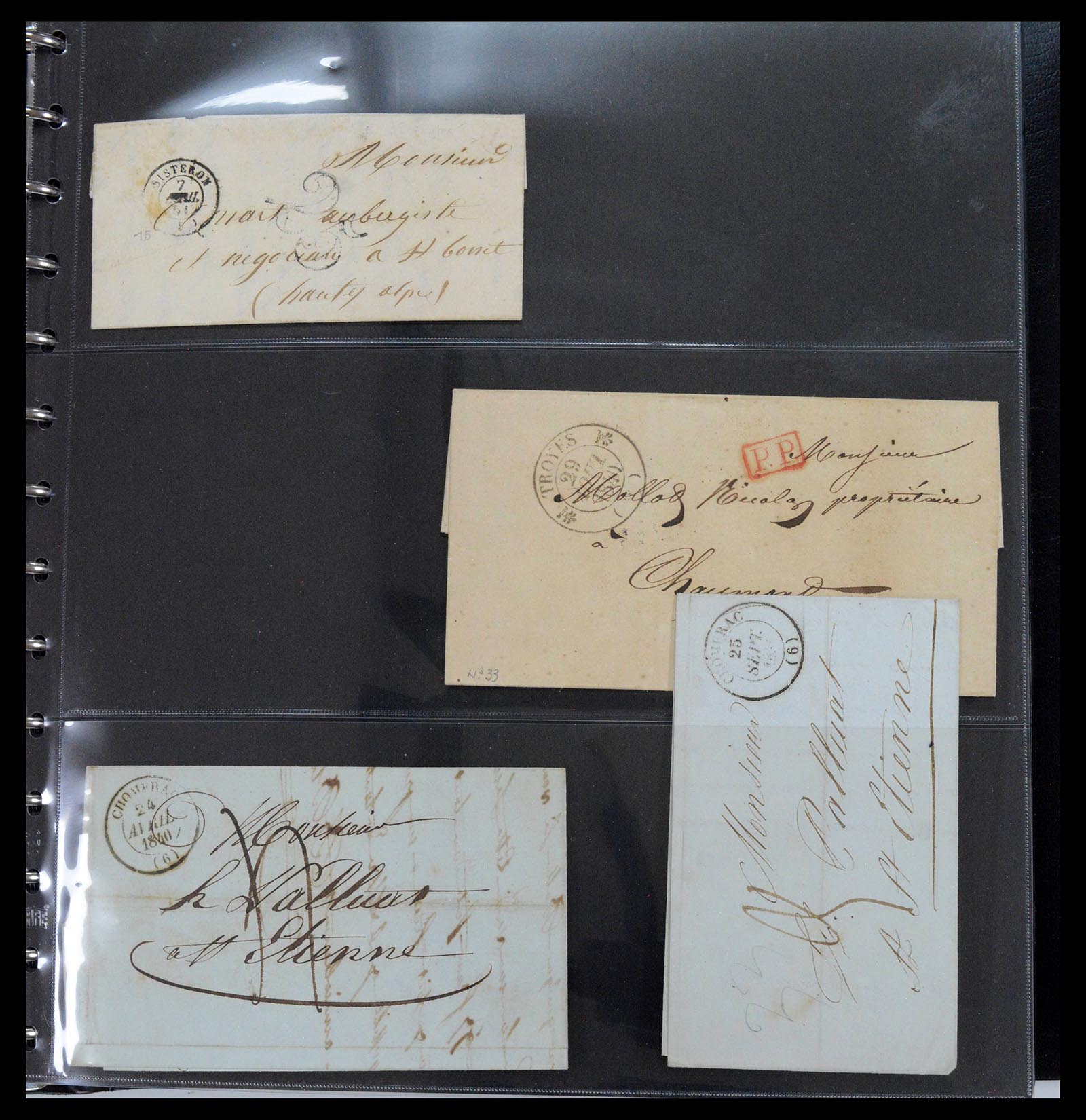 39547 0015 - Postzegelverzameling 39547 Wereld brieven 1789-1960