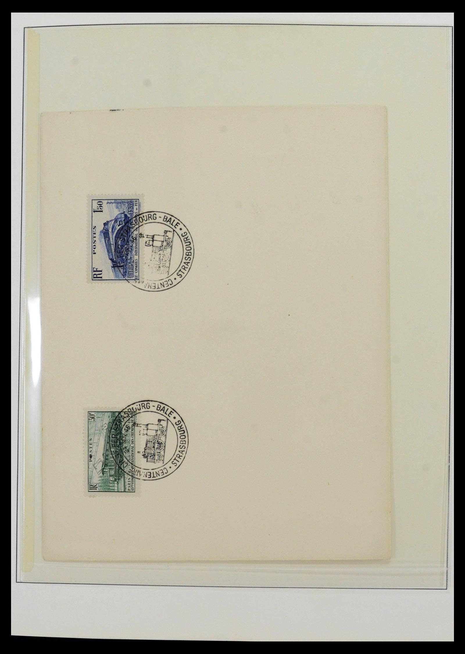 39547 0017 - Postzegelverzameling 39547 Wereld brieven 1789-1960