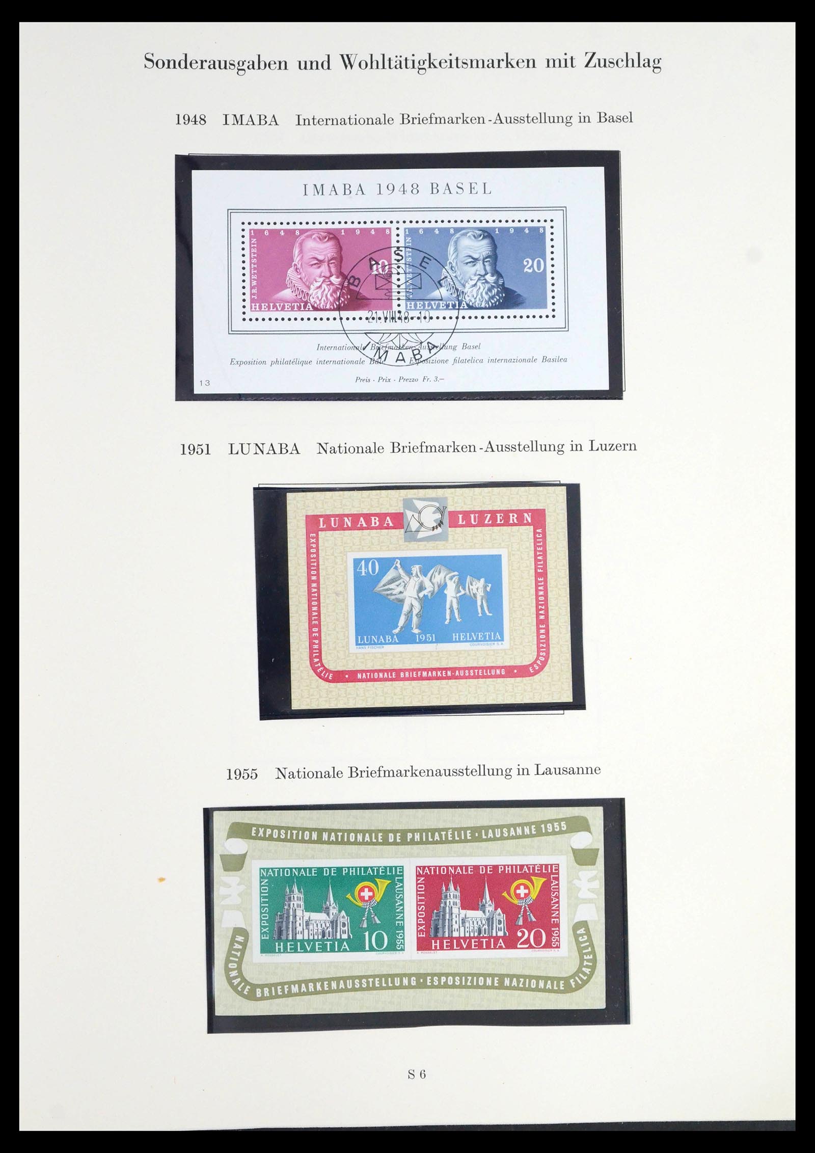 39556 0017 - Postzegelverzameling 39556 Zwitserland 1880-1960.