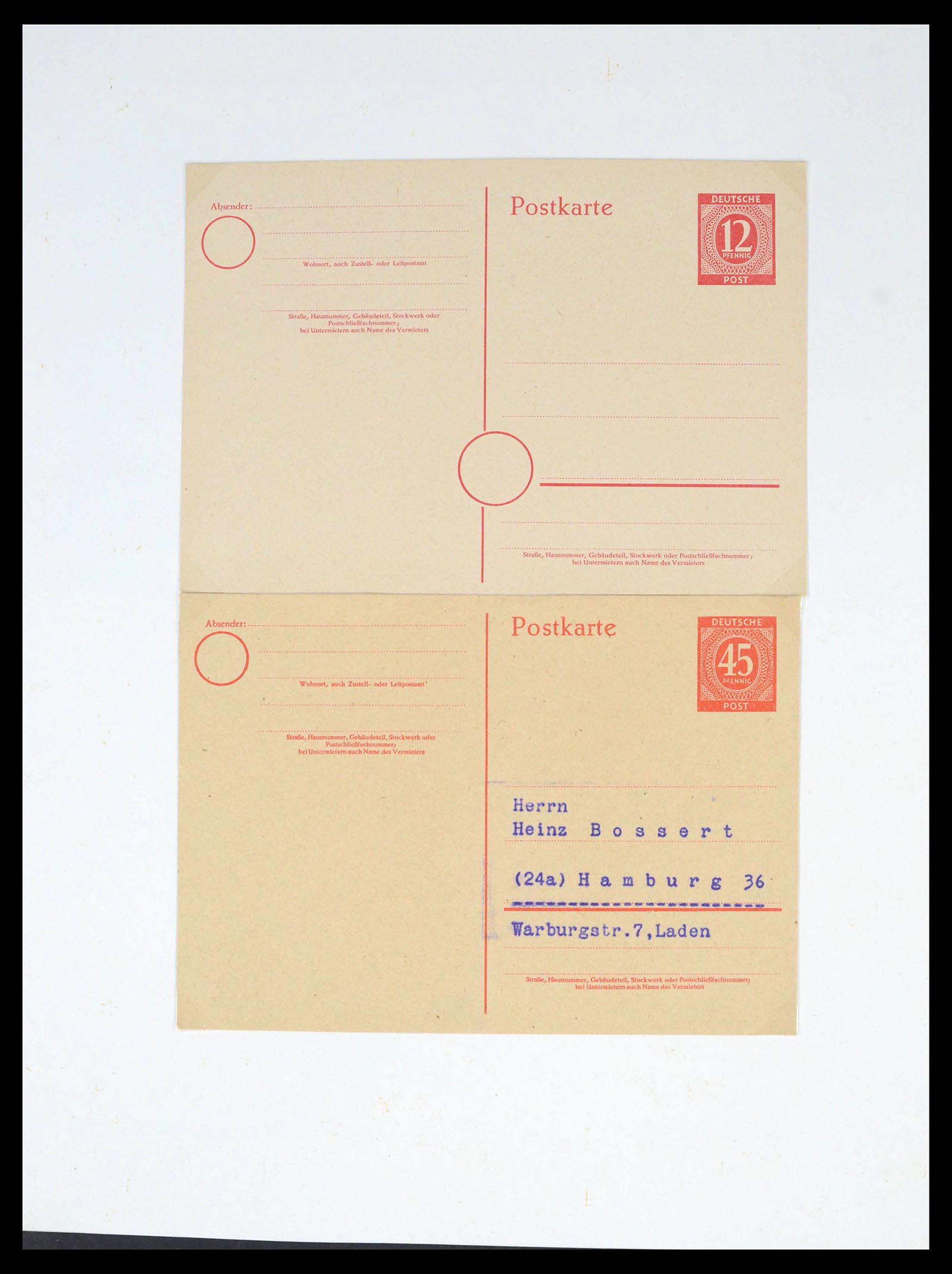39557 0002 - Postzegelverzameling 39557 Duitsland 1945-1974.