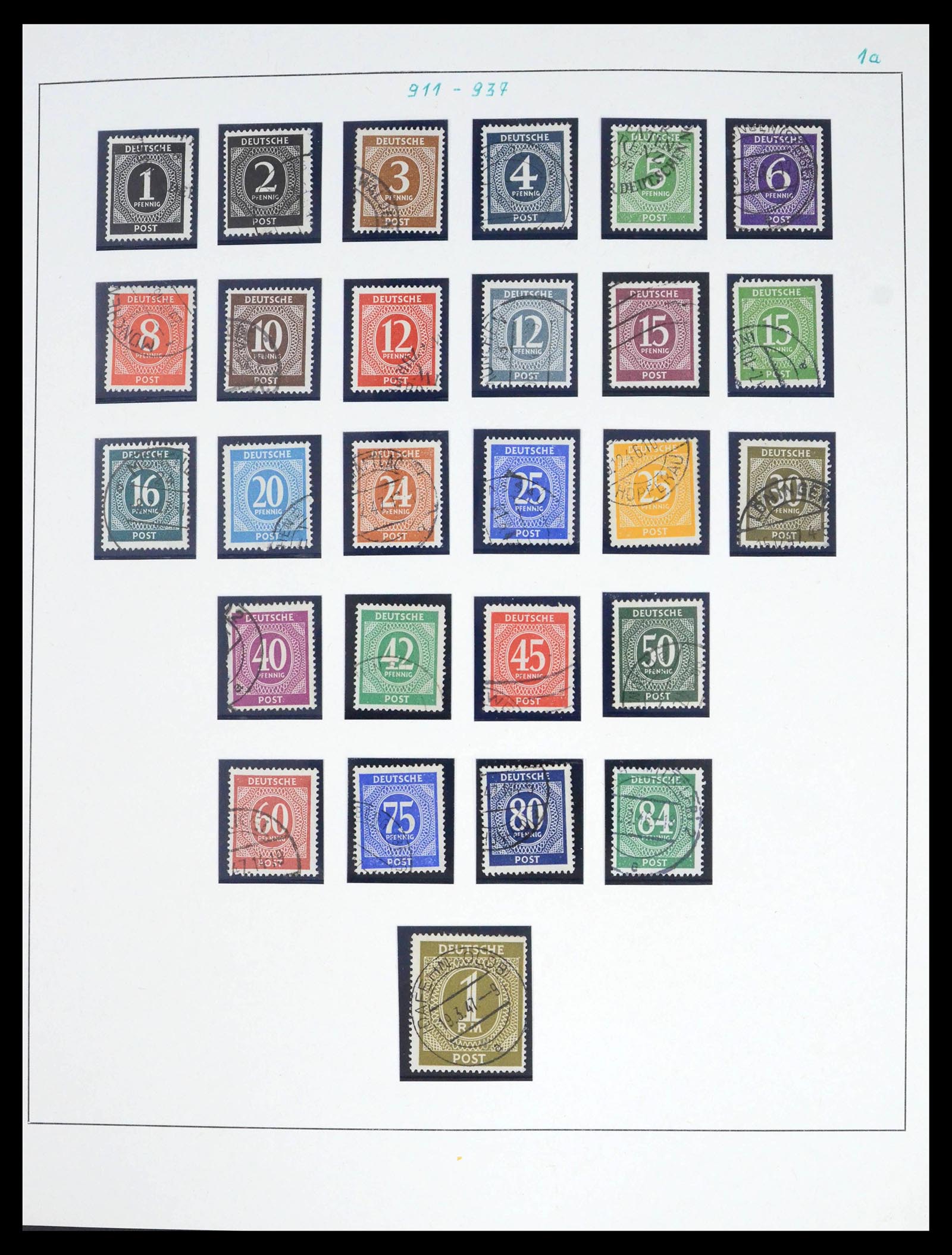 39557 0003 - Postzegelverzameling 39557 Duitsland 1945-1974.