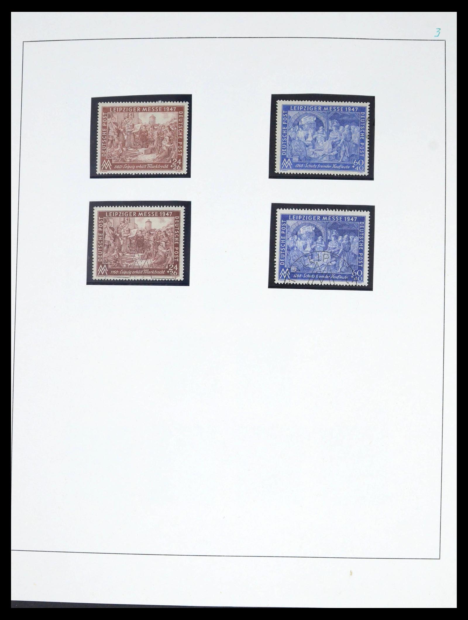 39557 0005 - Postzegelverzameling 39557 Duitsland 1945-1974.