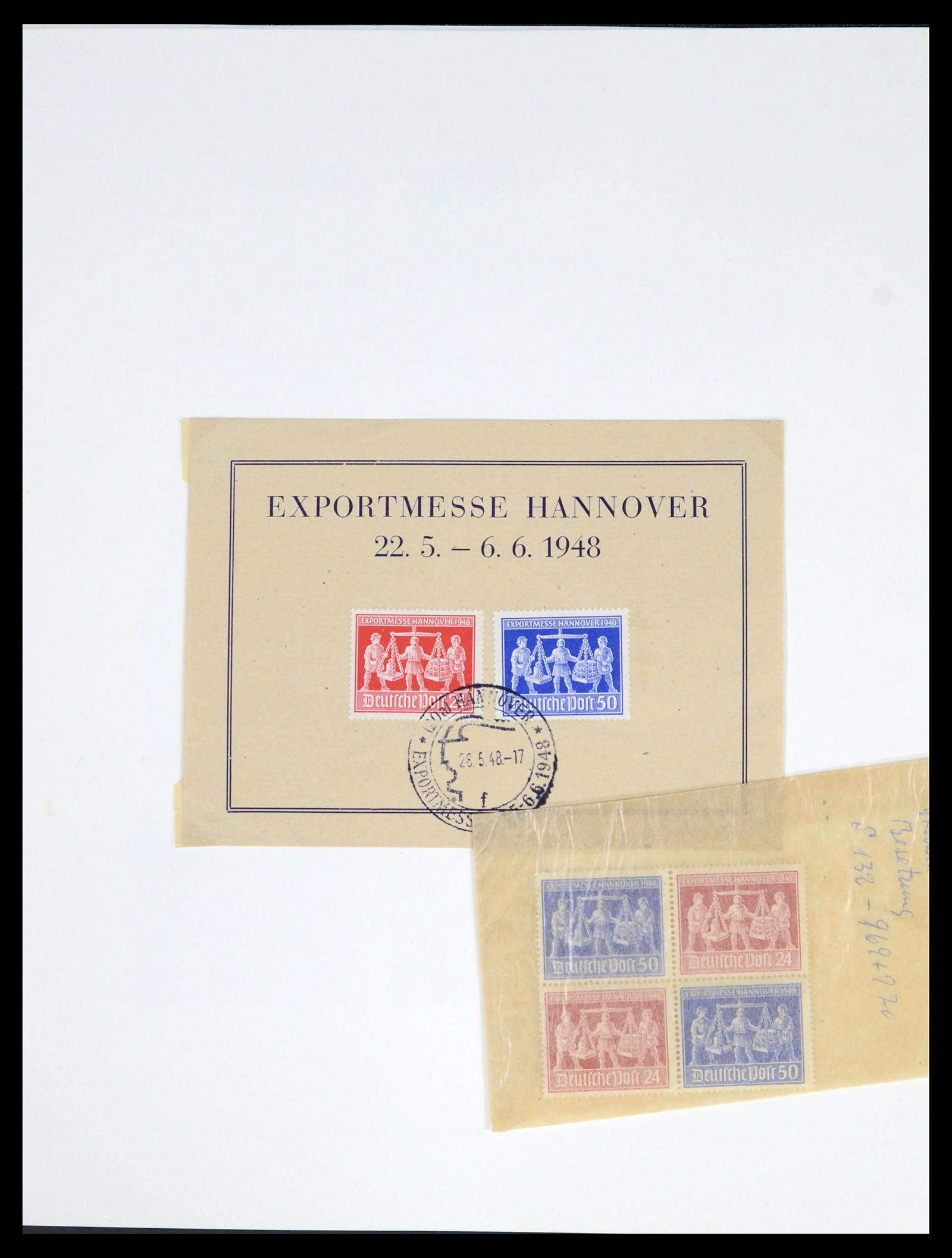 39557 0010 - Postzegelverzameling 39557 Duitsland 1945-1974.
