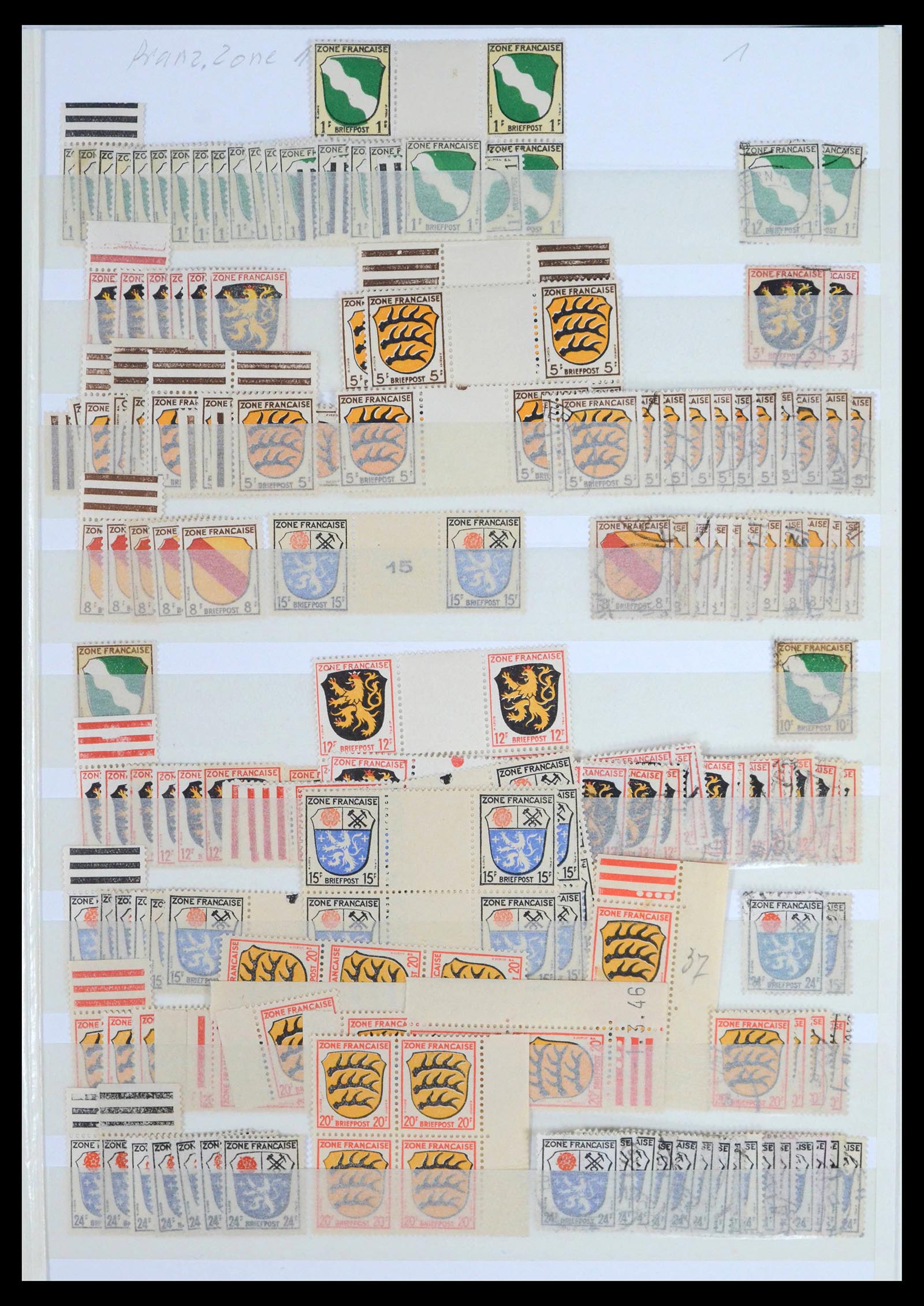 39558 0001 - Postzegelverzameling 39558 Duitsland 1945-1990.