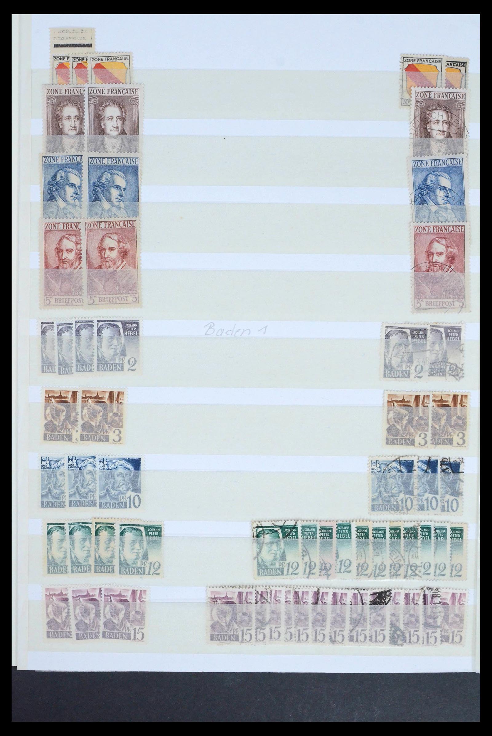 39558 0002 - Postzegelverzameling 39558 Duitsland 1945-1990.