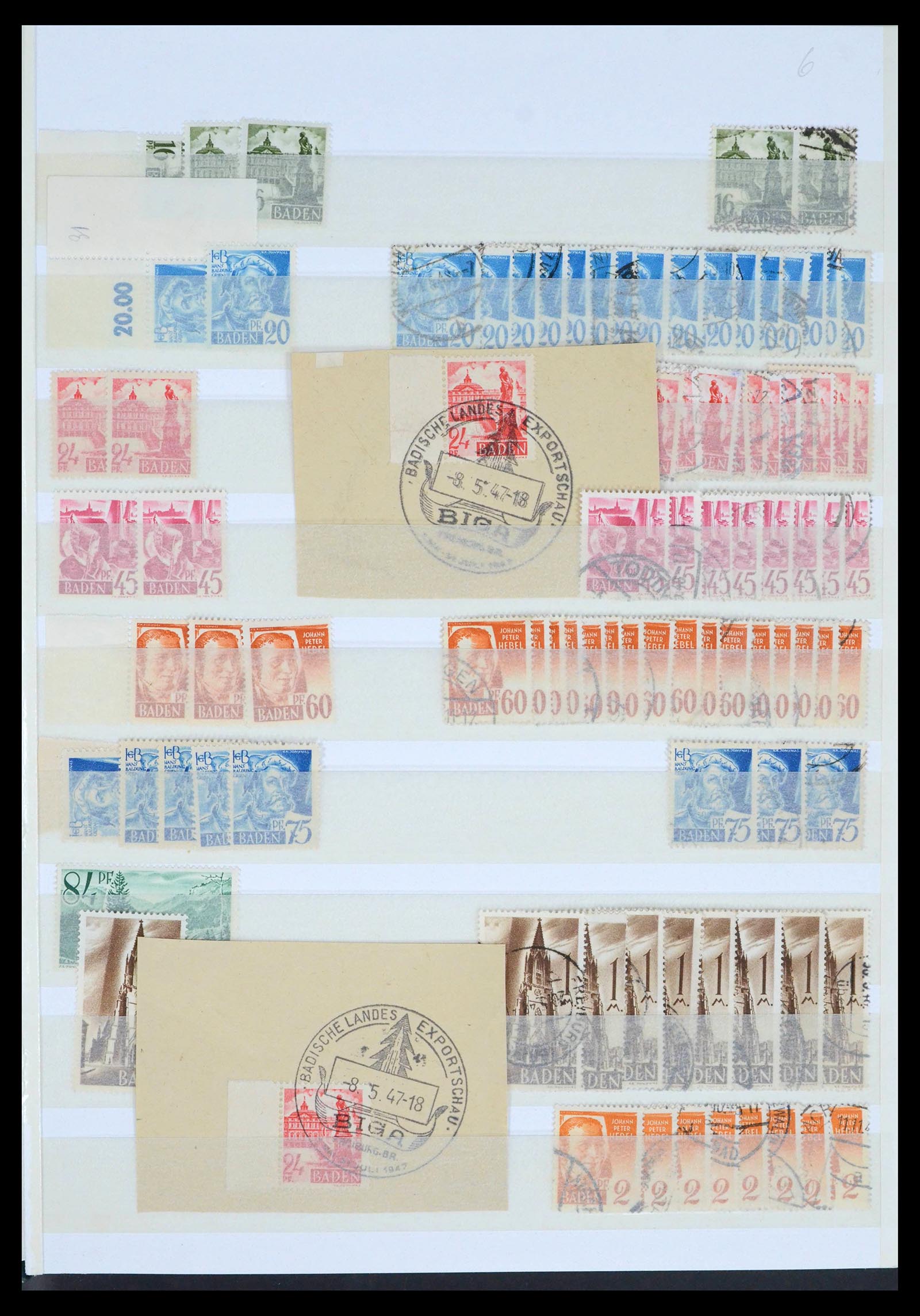 39558 0003 - Postzegelverzameling 39558 Duitsland 1945-1990.