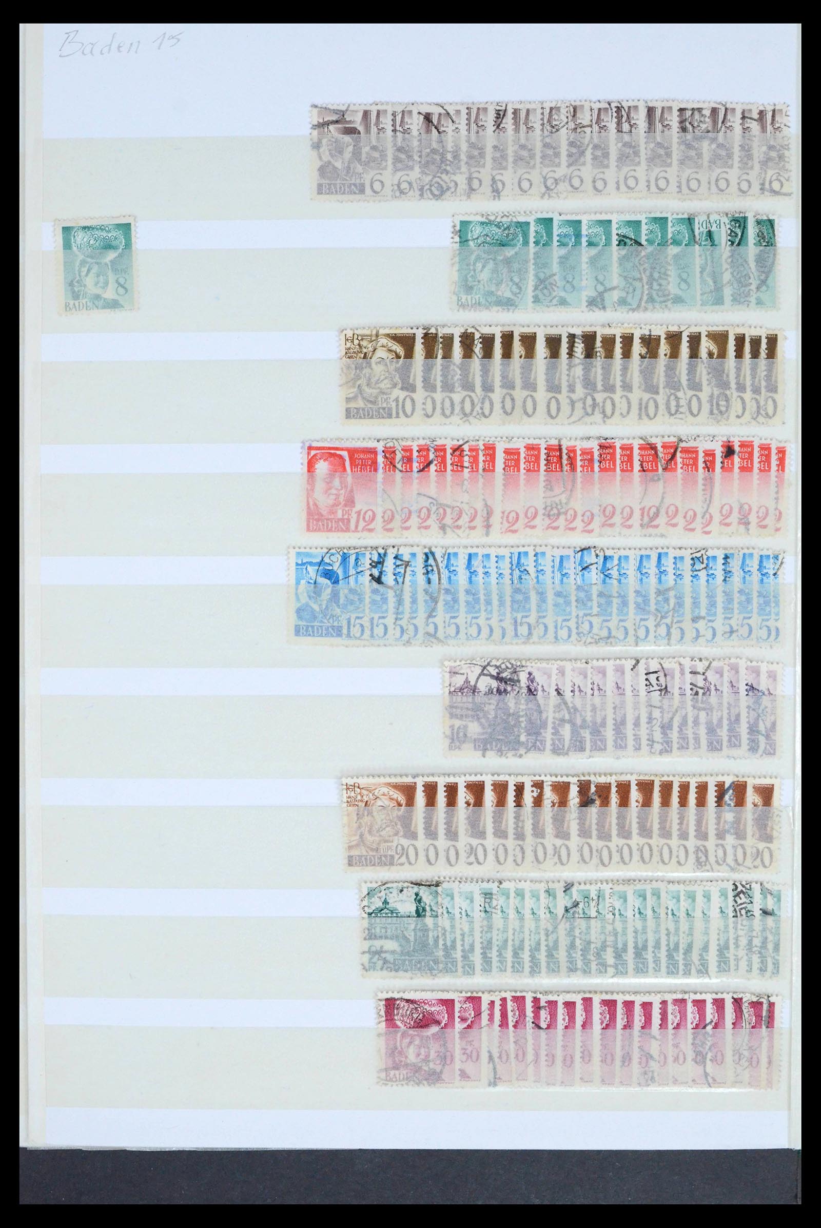 39558 0004 - Postzegelverzameling 39558 Duitsland 1945-1990.
