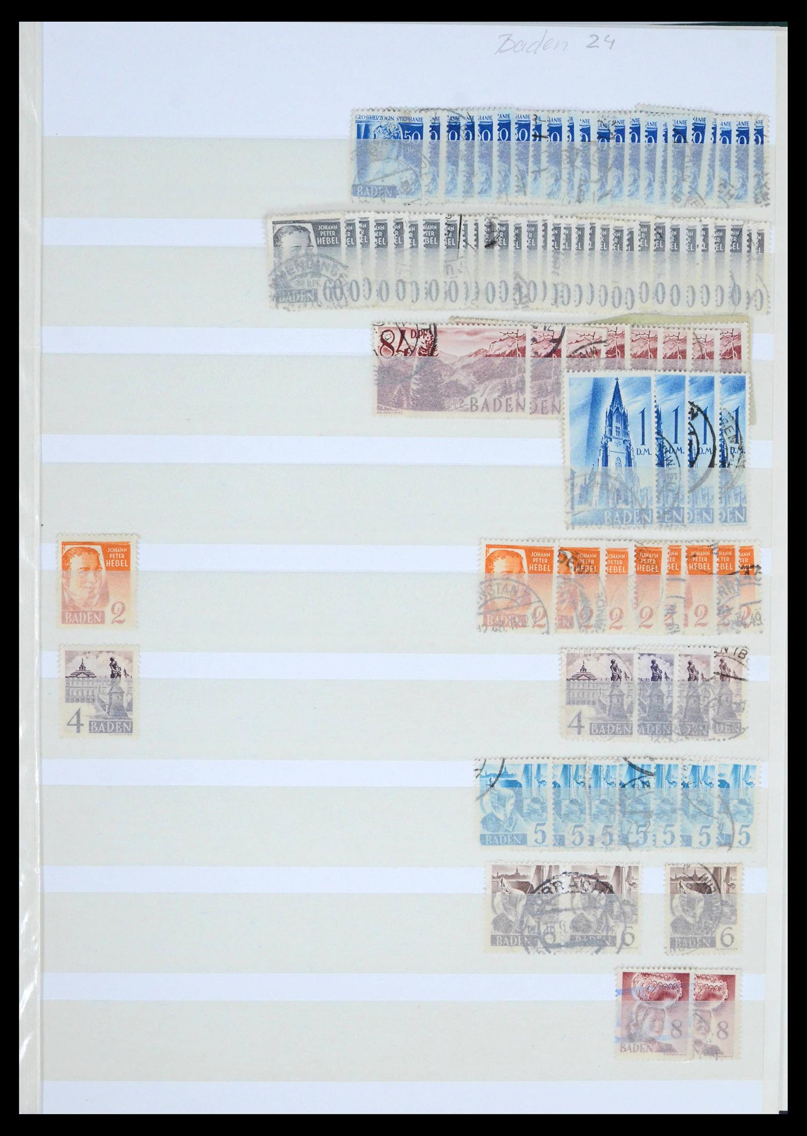 39558 0005 - Postzegelverzameling 39558 Duitsland 1945-1990.
