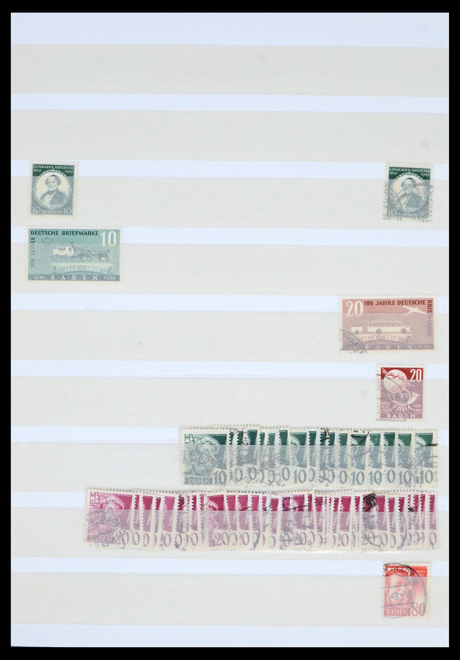 39558 0008 - Postzegelverzameling 39558 Duitsland 1945-1990.