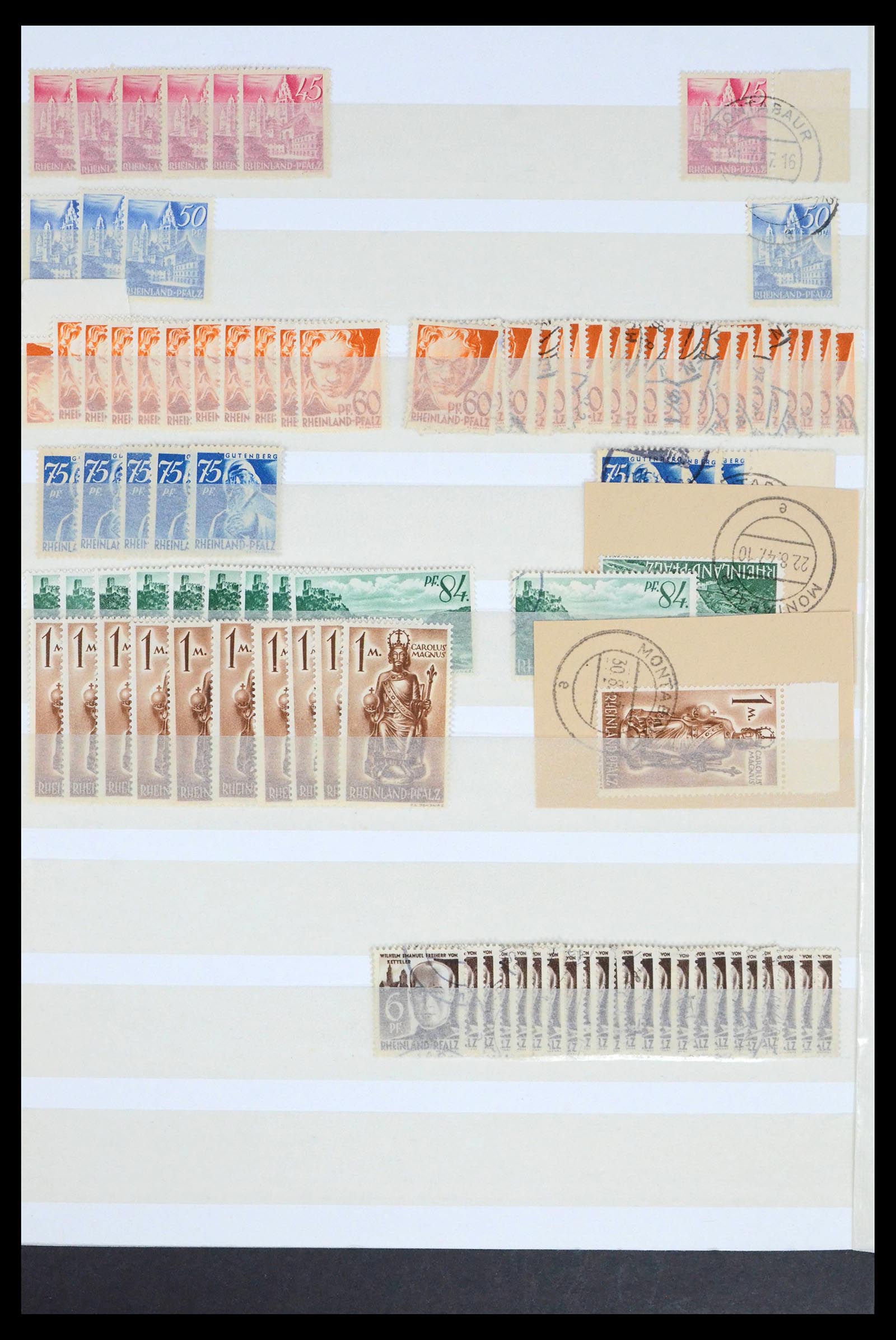 39558 0010 - Postzegelverzameling 39558 Duitsland 1945-1990.