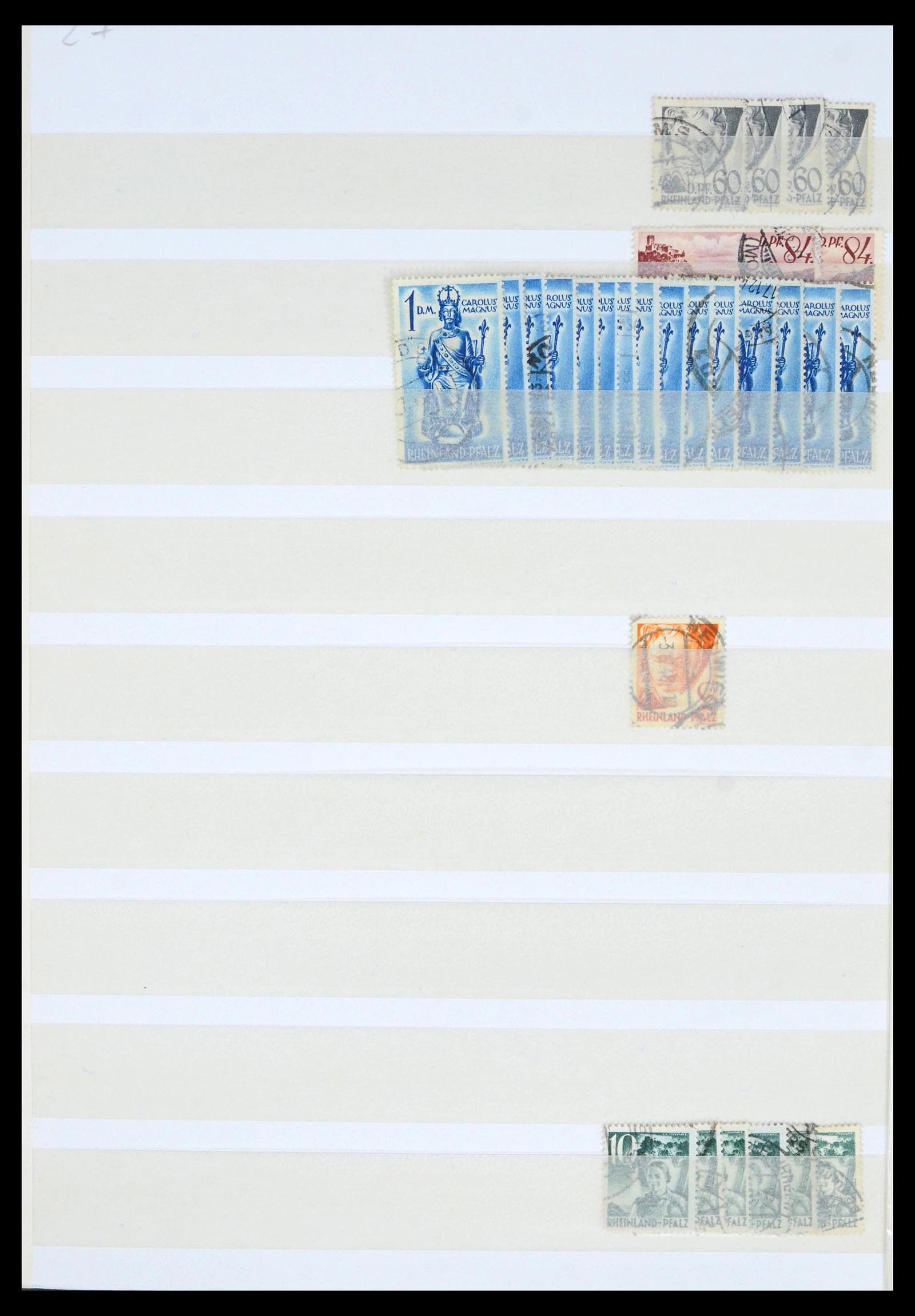 39558 0012 - Postzegelverzameling 39558 Duitsland 1945-1990.