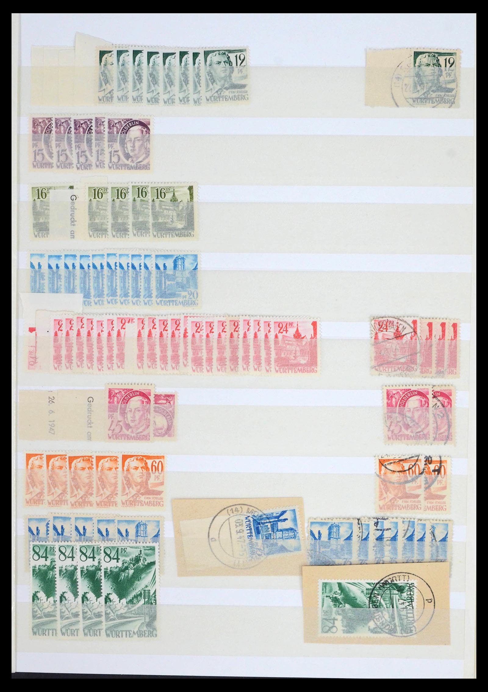 39558 0015 - Postzegelverzameling 39558 Duitsland 1945-1990.