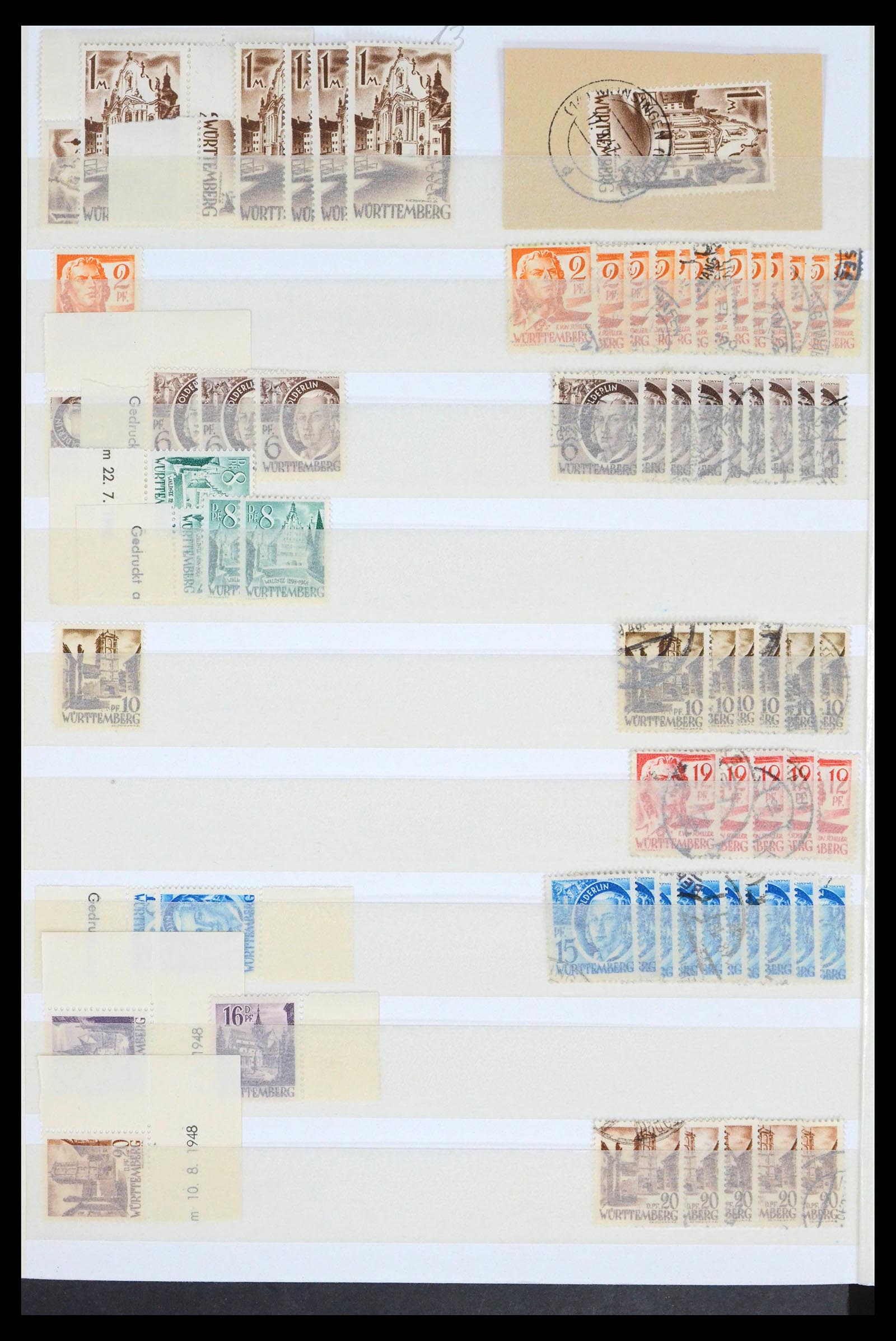 39558 0016 - Postzegelverzameling 39558 Duitsland 1945-1990.