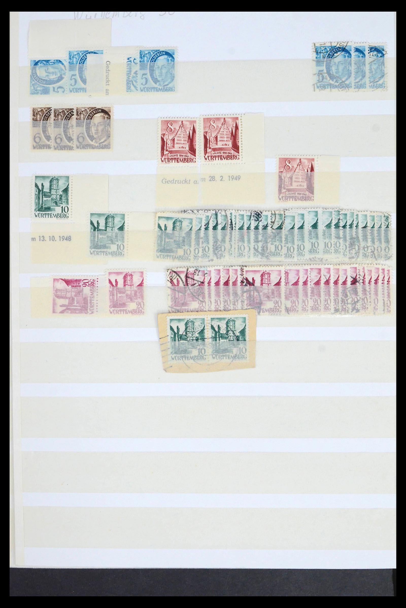 39558 0018 - Postzegelverzameling 39558 Duitsland 1945-1990.