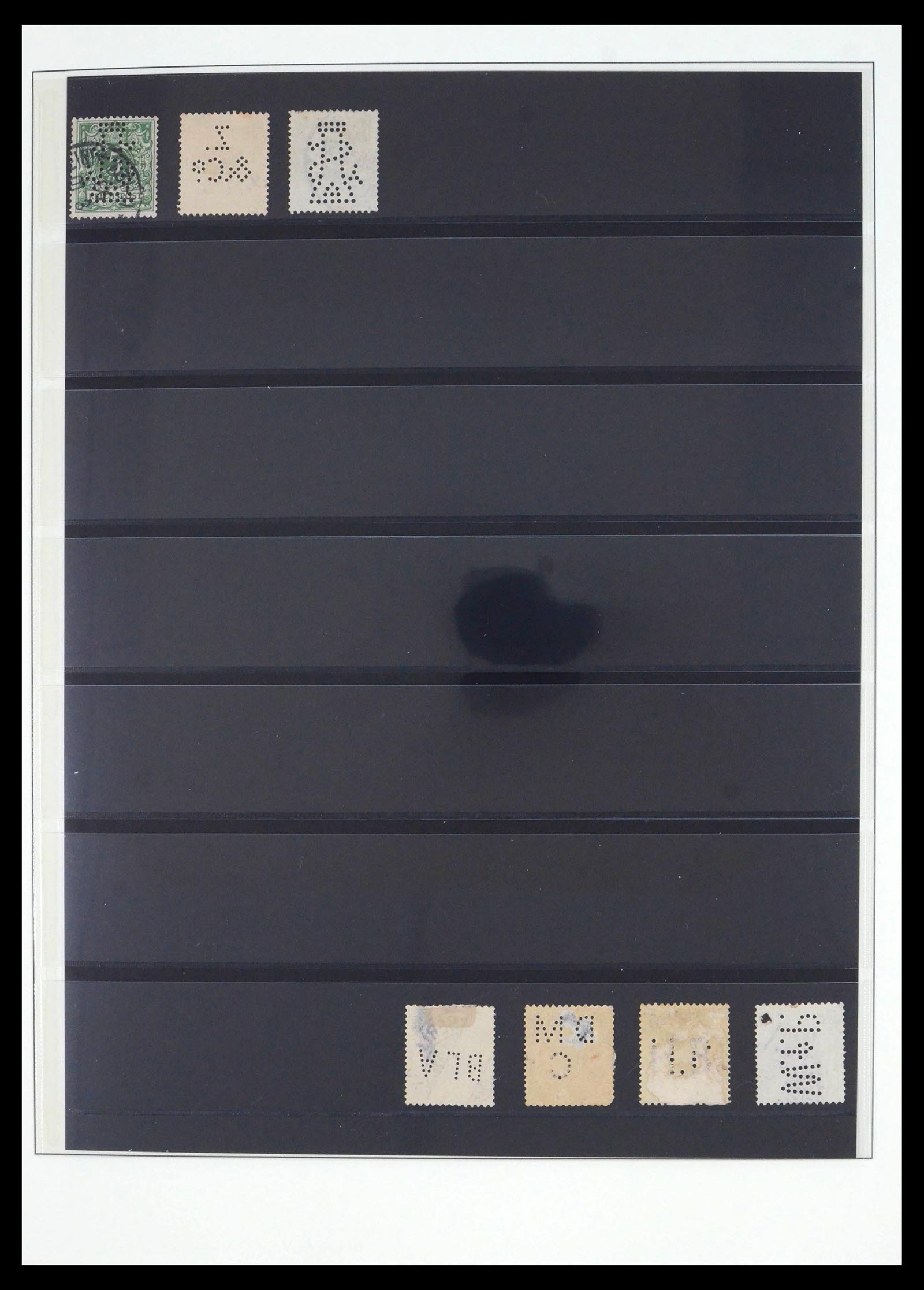 39562 0007 - Postzegelverzameling 39562 Duitsland perfins supercollectie 1880-1955