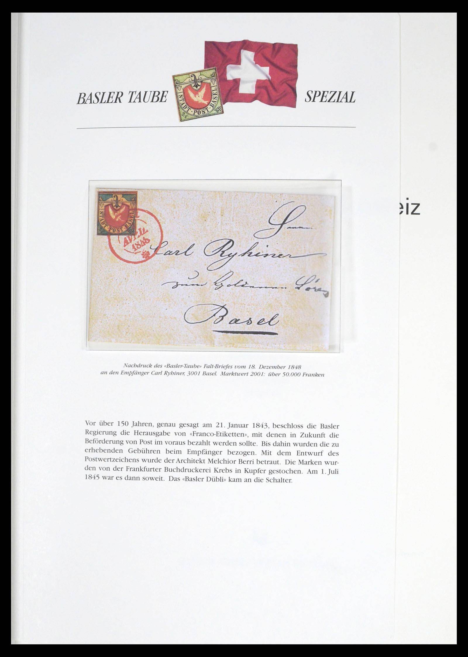 39563 0001 - Postzegelverzameling 39563 Zwitserland 1845-2013.