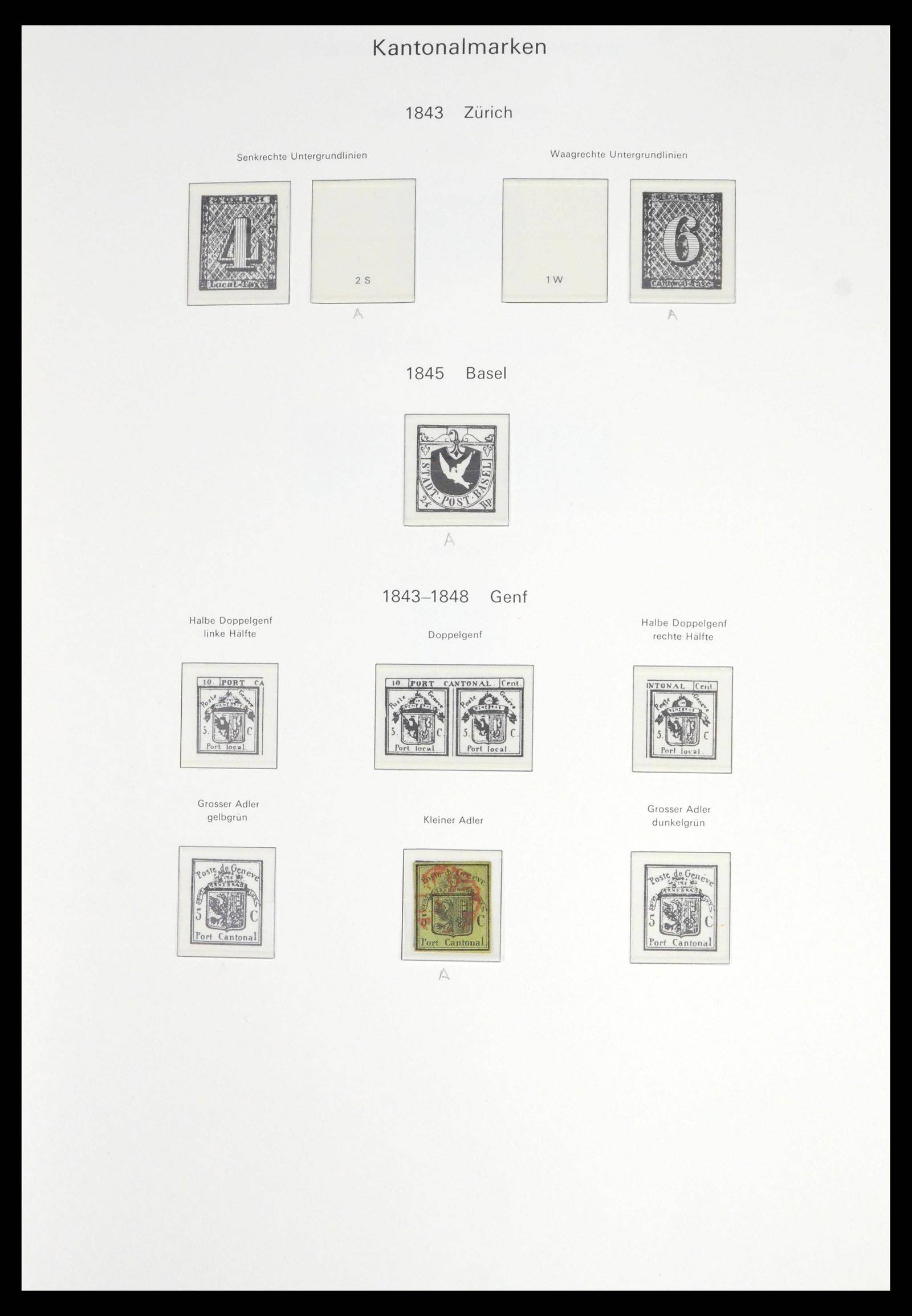 39563 0003 - Postzegelverzameling 39563 Zwitserland 1845-2013.