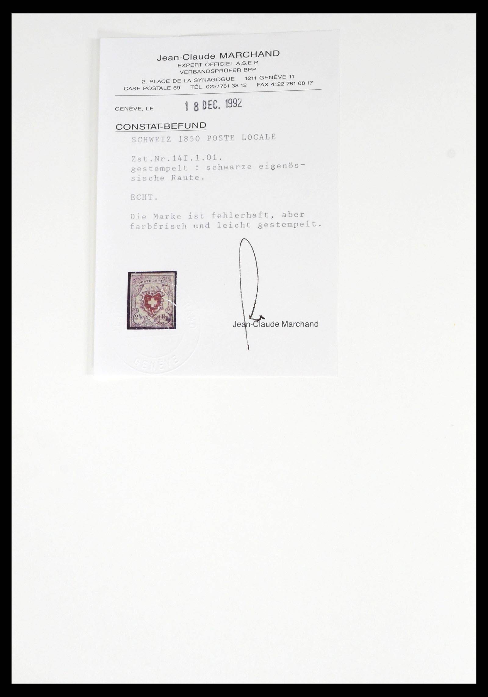 39563 0004 - Postzegelverzameling 39563 Zwitserland 1845-2013.