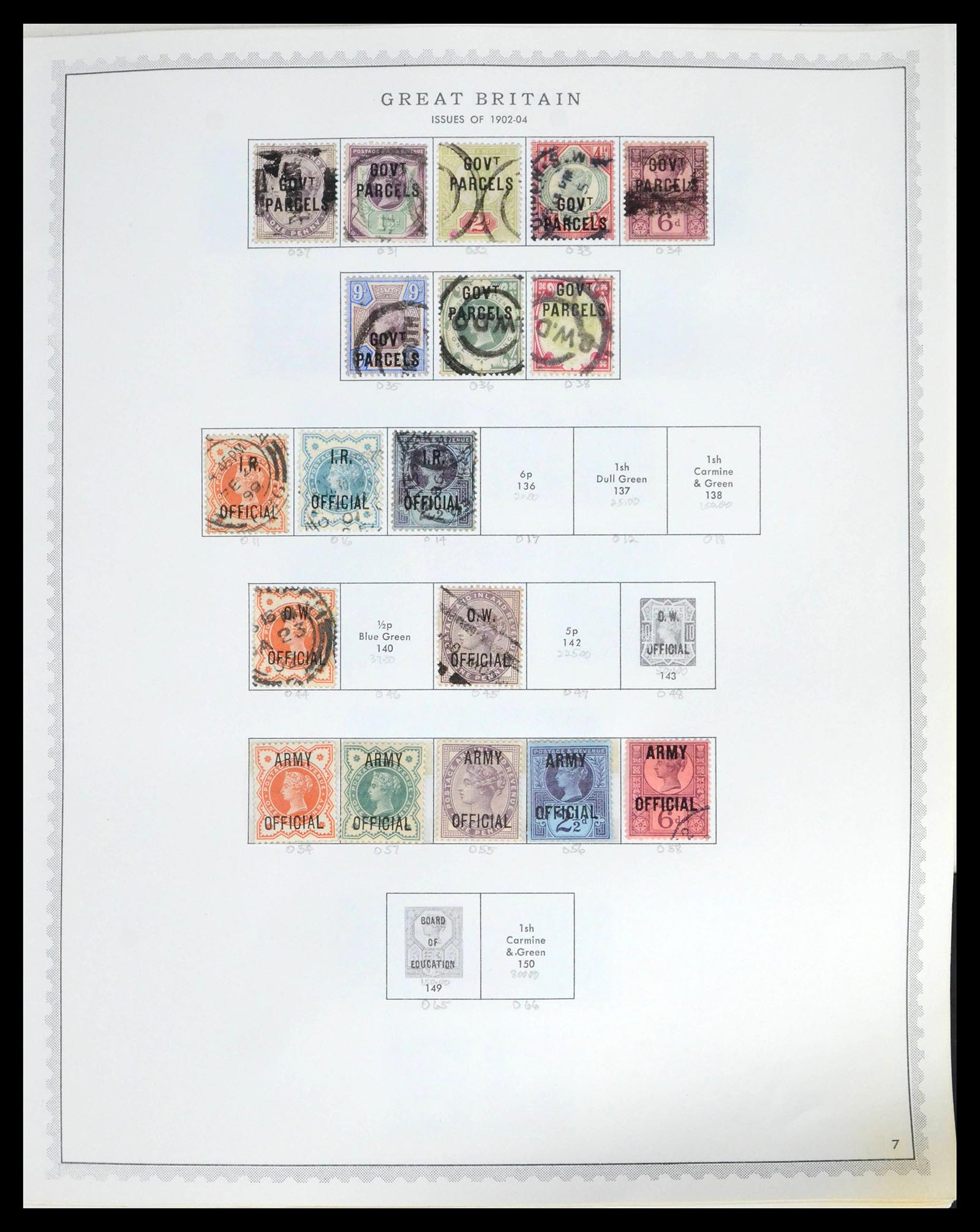39570 0007 - Postzegelverzameling 39570 Engeland 1840-1997.