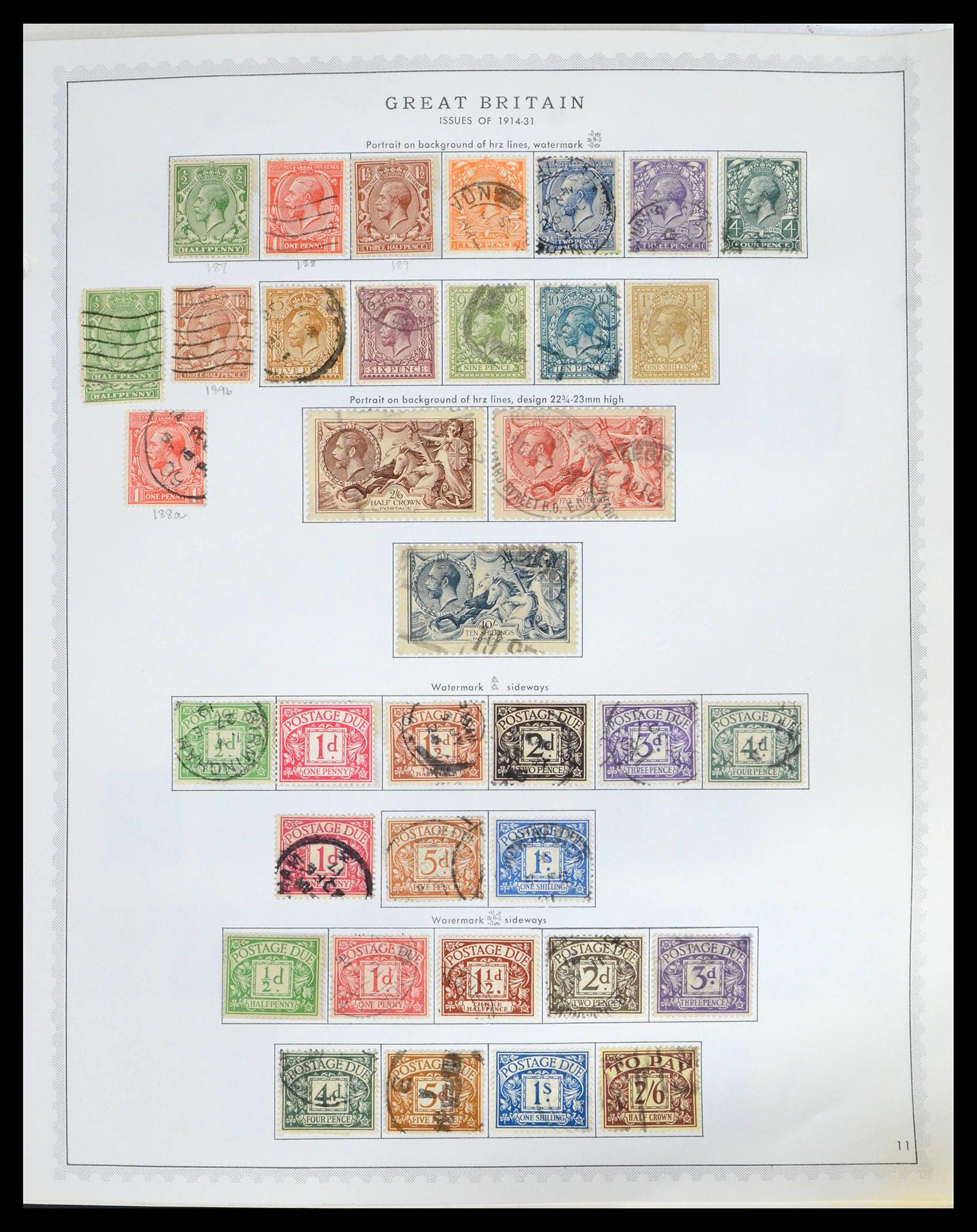 39570 0011 - Postzegelverzameling 39570 Engeland 1840-1997.