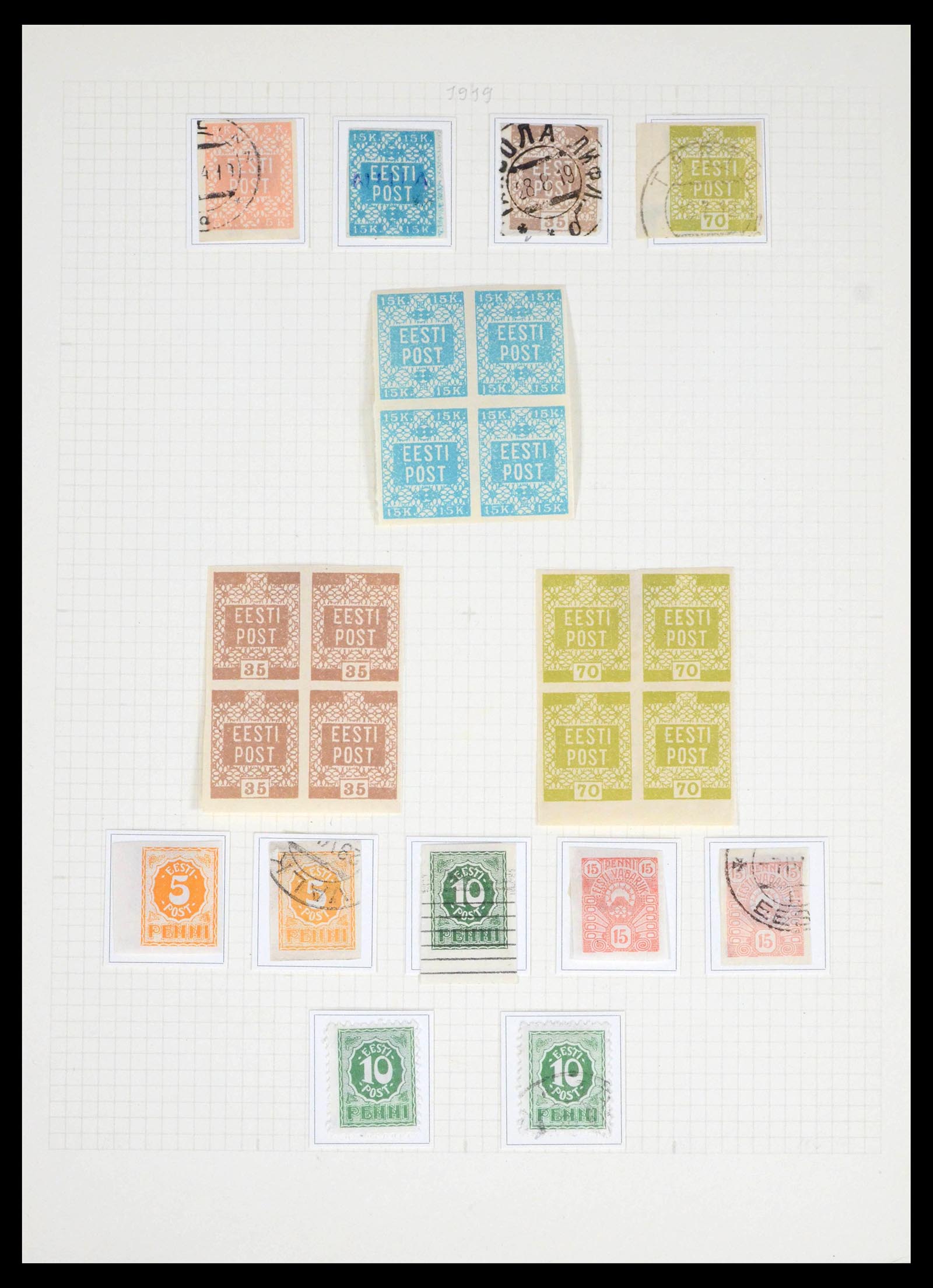39574 0001 - Postzegelverzameling 39574 Europese landen 1880-1940.