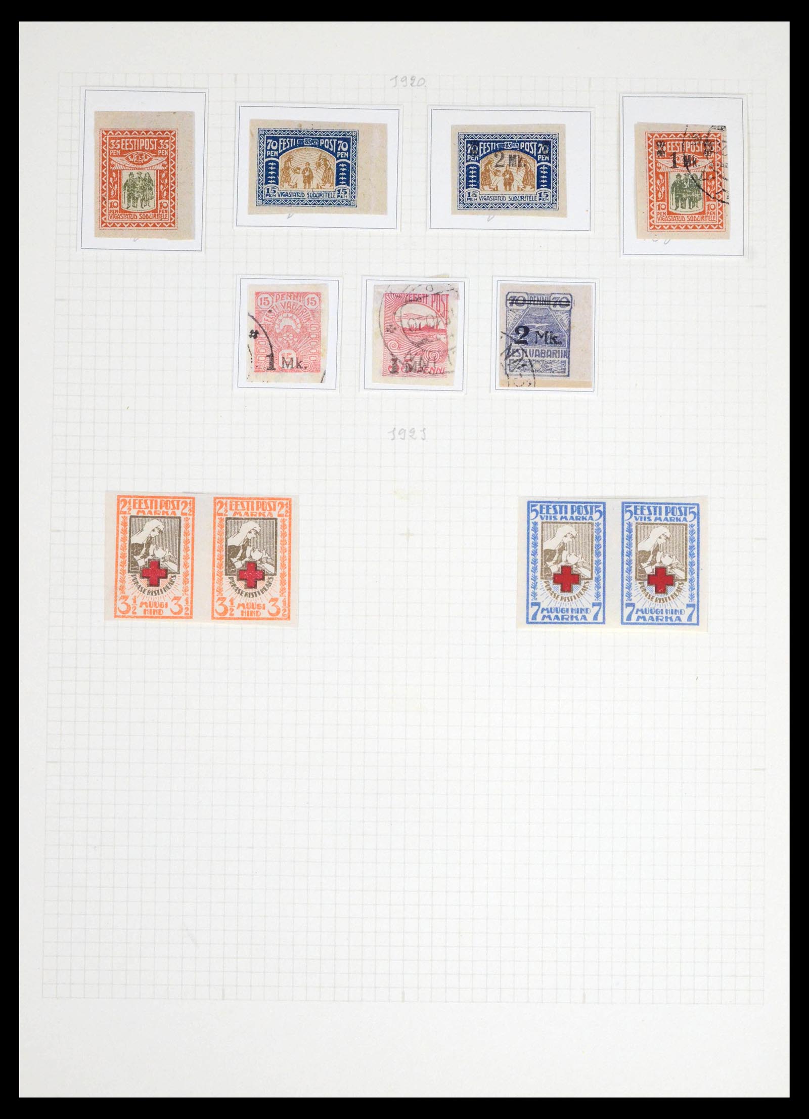 39574 0003 - Postzegelverzameling 39574 Europese landen 1880-1940.