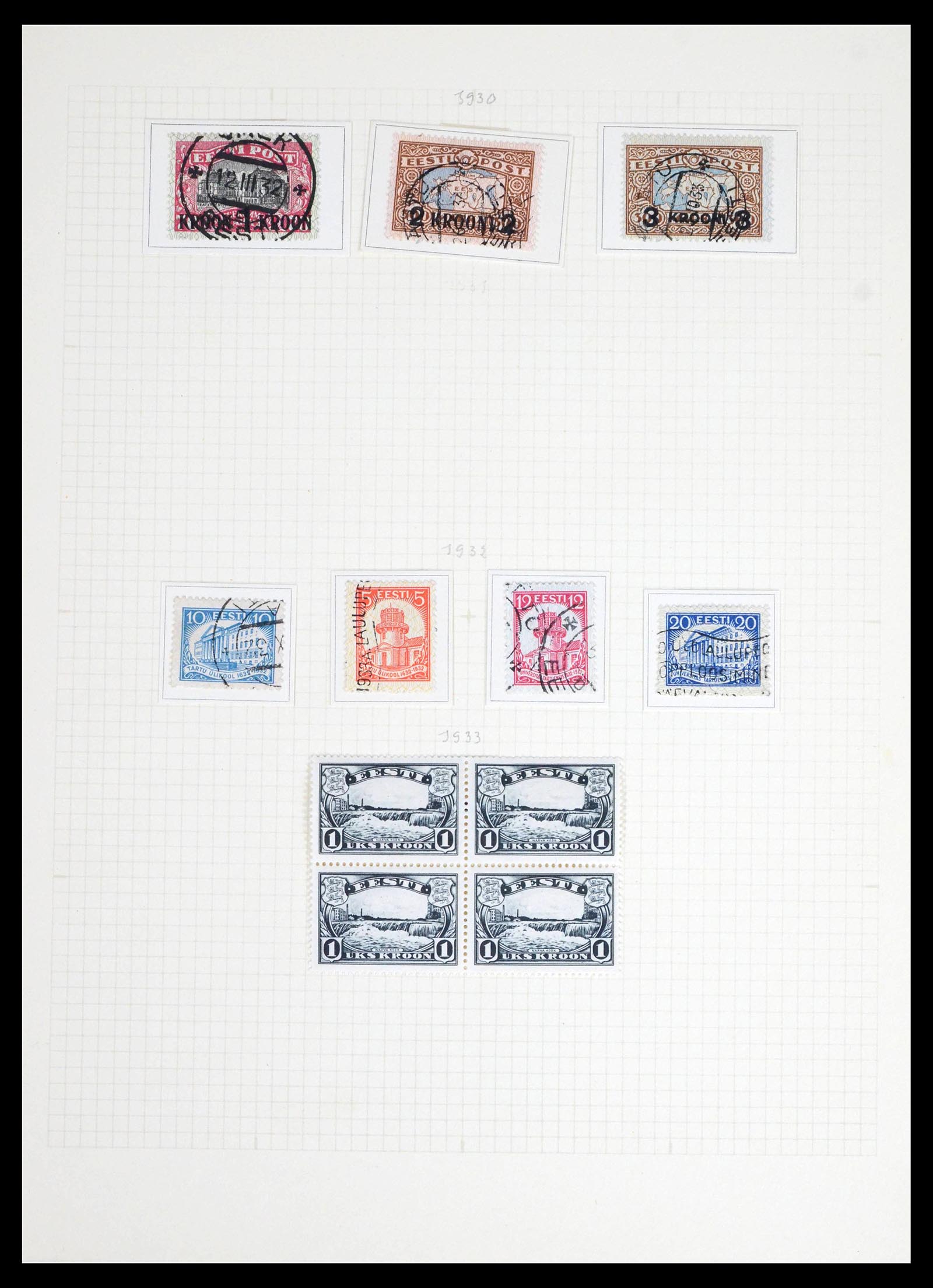 39574 0007 - Postzegelverzameling 39574 Europese landen 1880-1940.