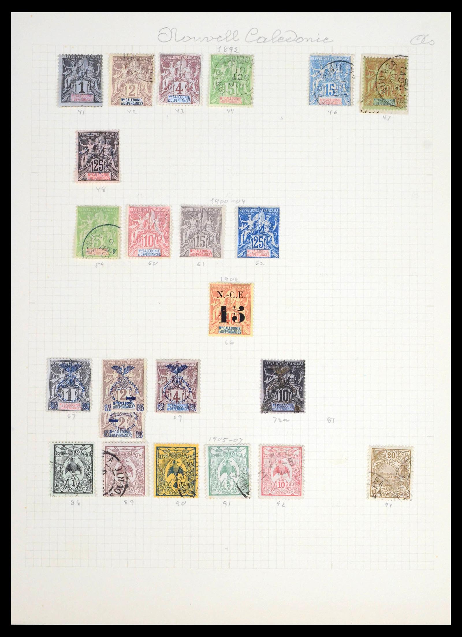 39574 0011 - Postzegelverzameling 39574 Europese landen 1880-1940.