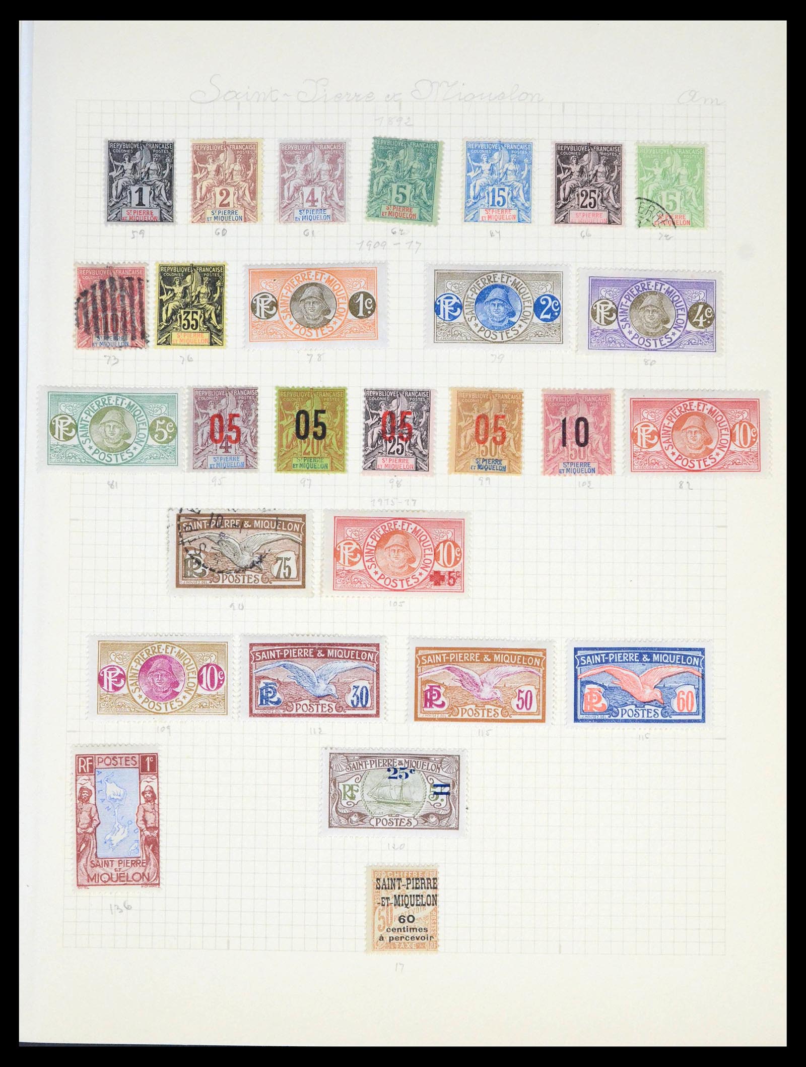 39574 0016 - Postzegelverzameling 39574 Europese landen 1880-1940.