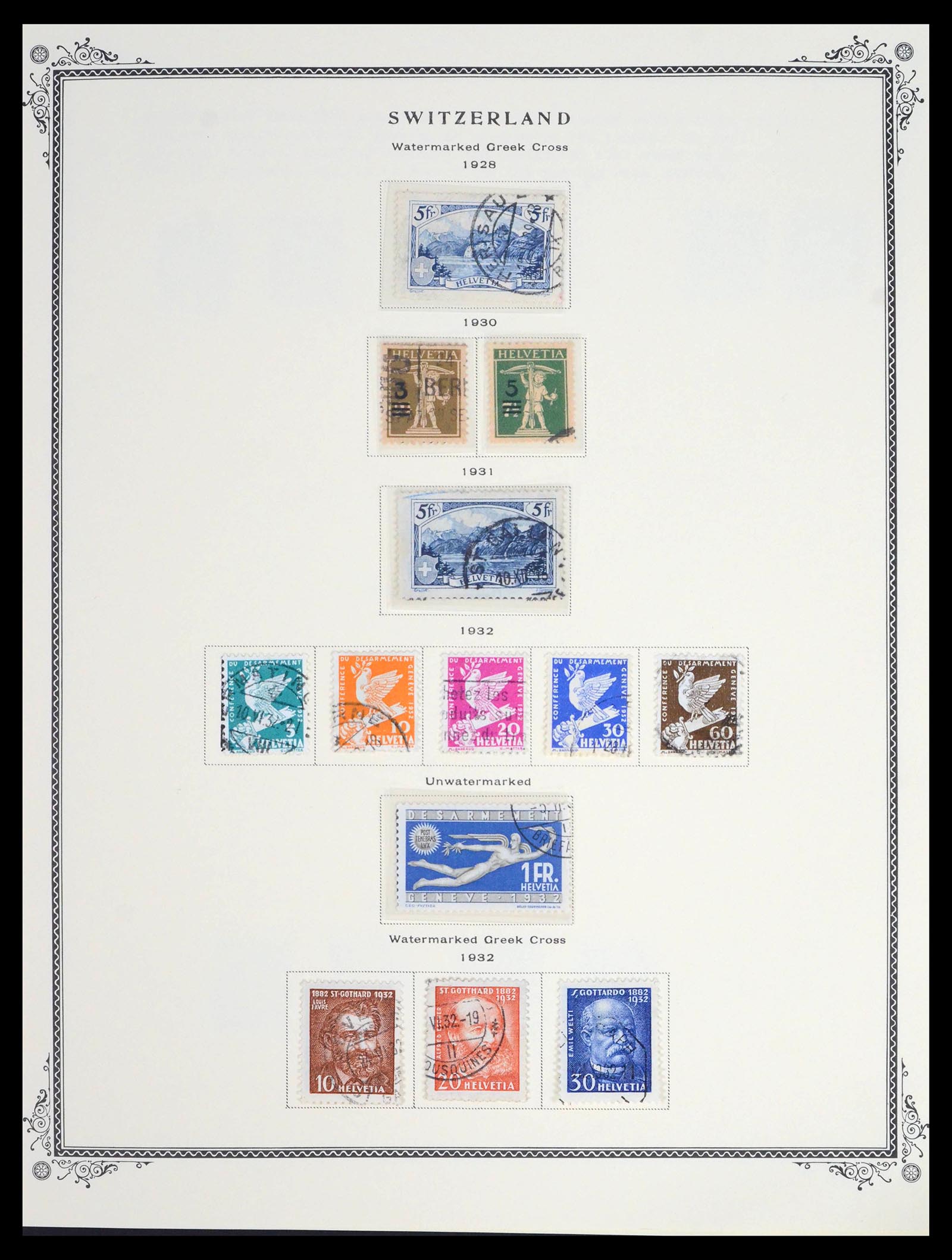 39575 0011 - Postzegelverzameling 39575 Zwitserland 1854-2014.
