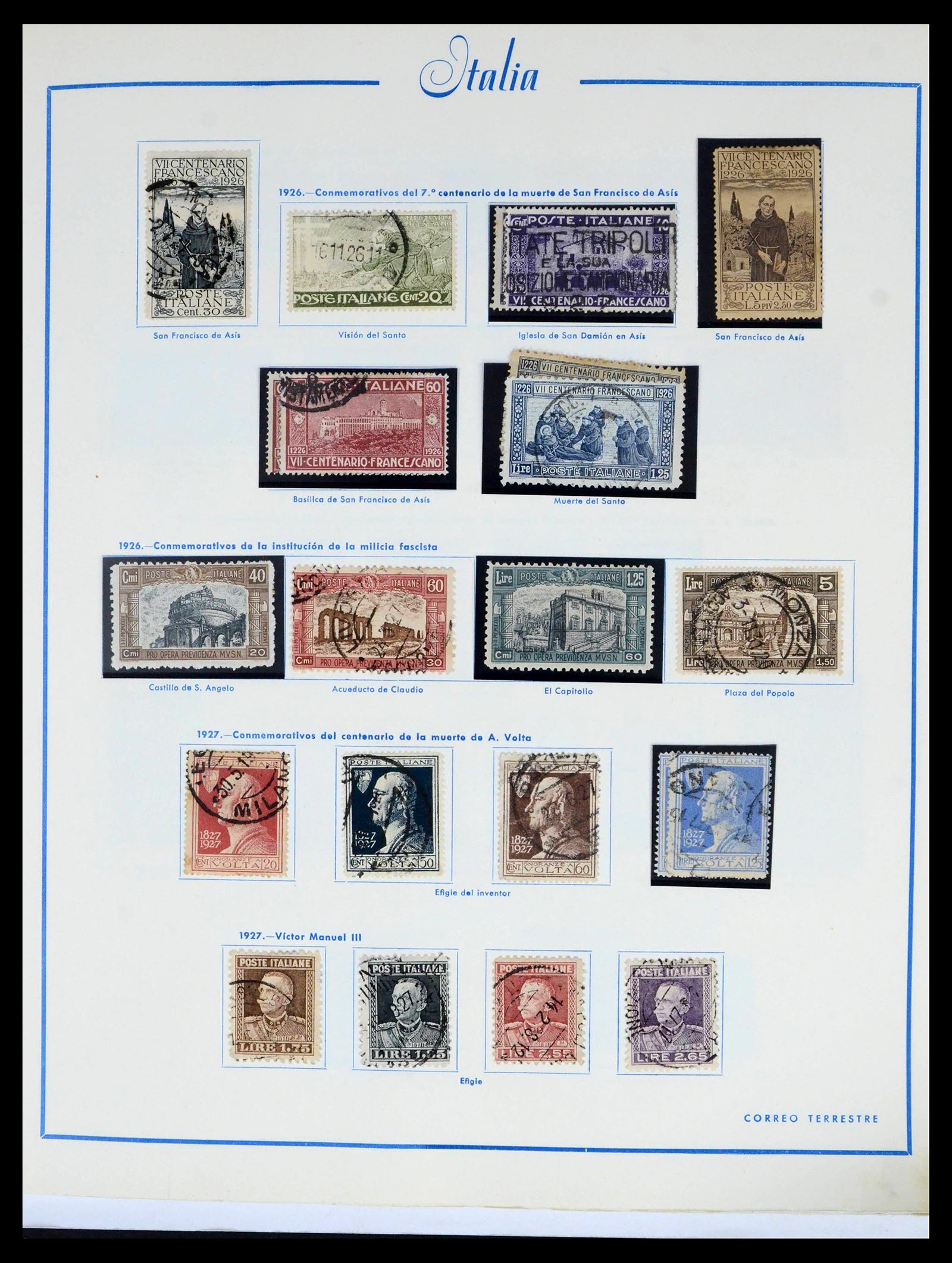 39576 0011 - Postzegelverzameling 39576 Italië 1862-1997.