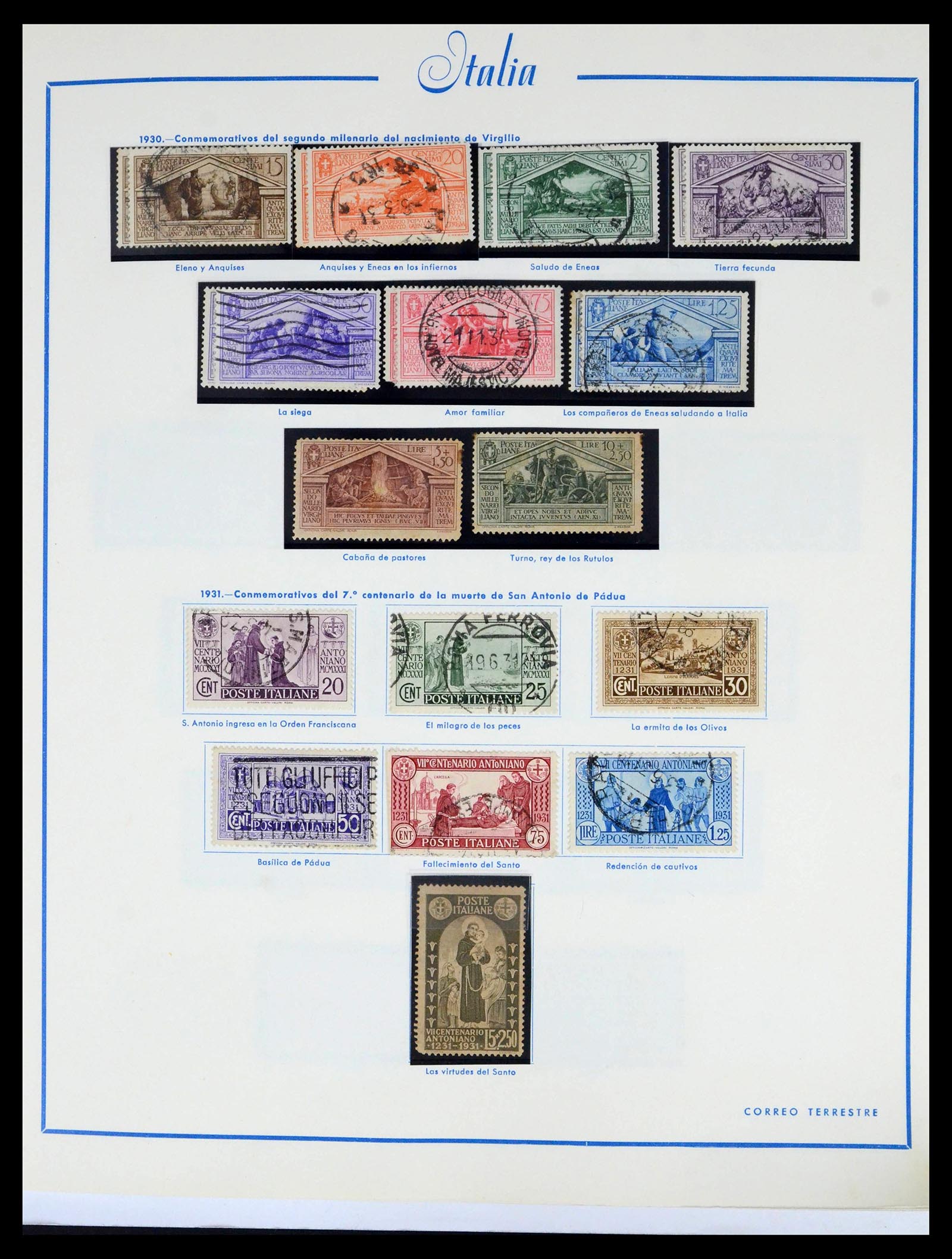 39576 0015 - Postzegelverzameling 39576 Italië 1862-1997.