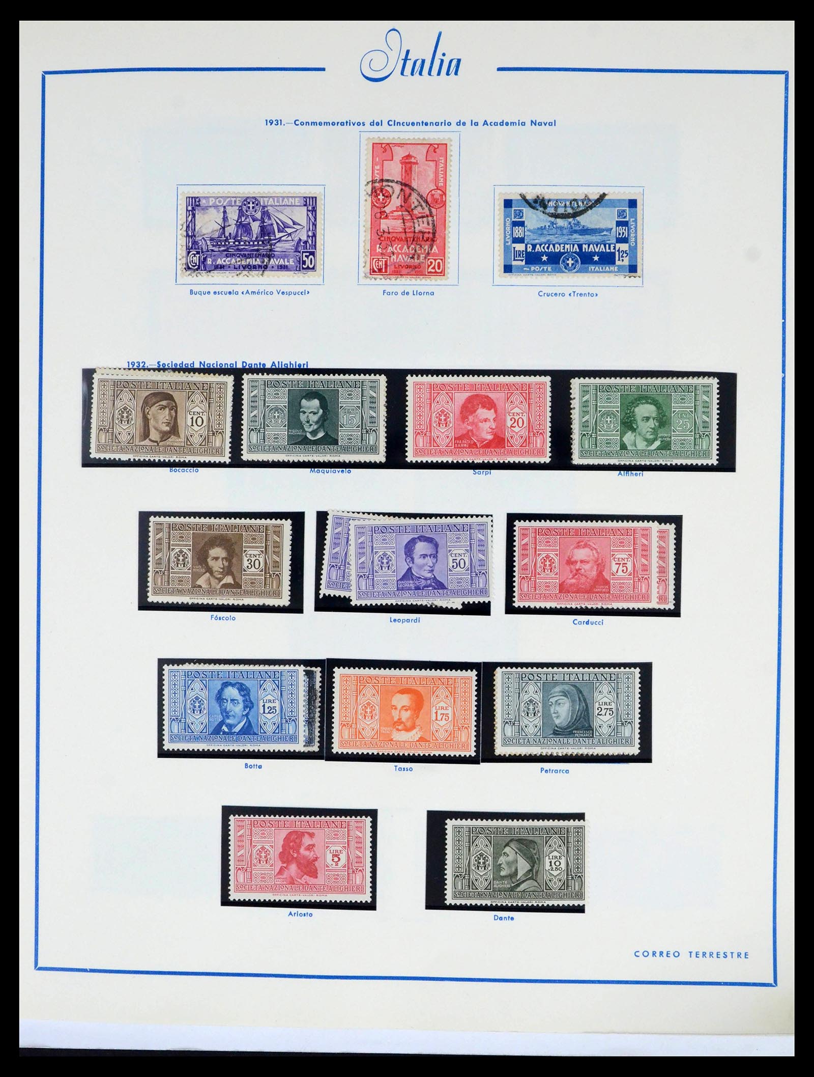 39576 0016 - Postzegelverzameling 39576 Italië 1862-1997.
